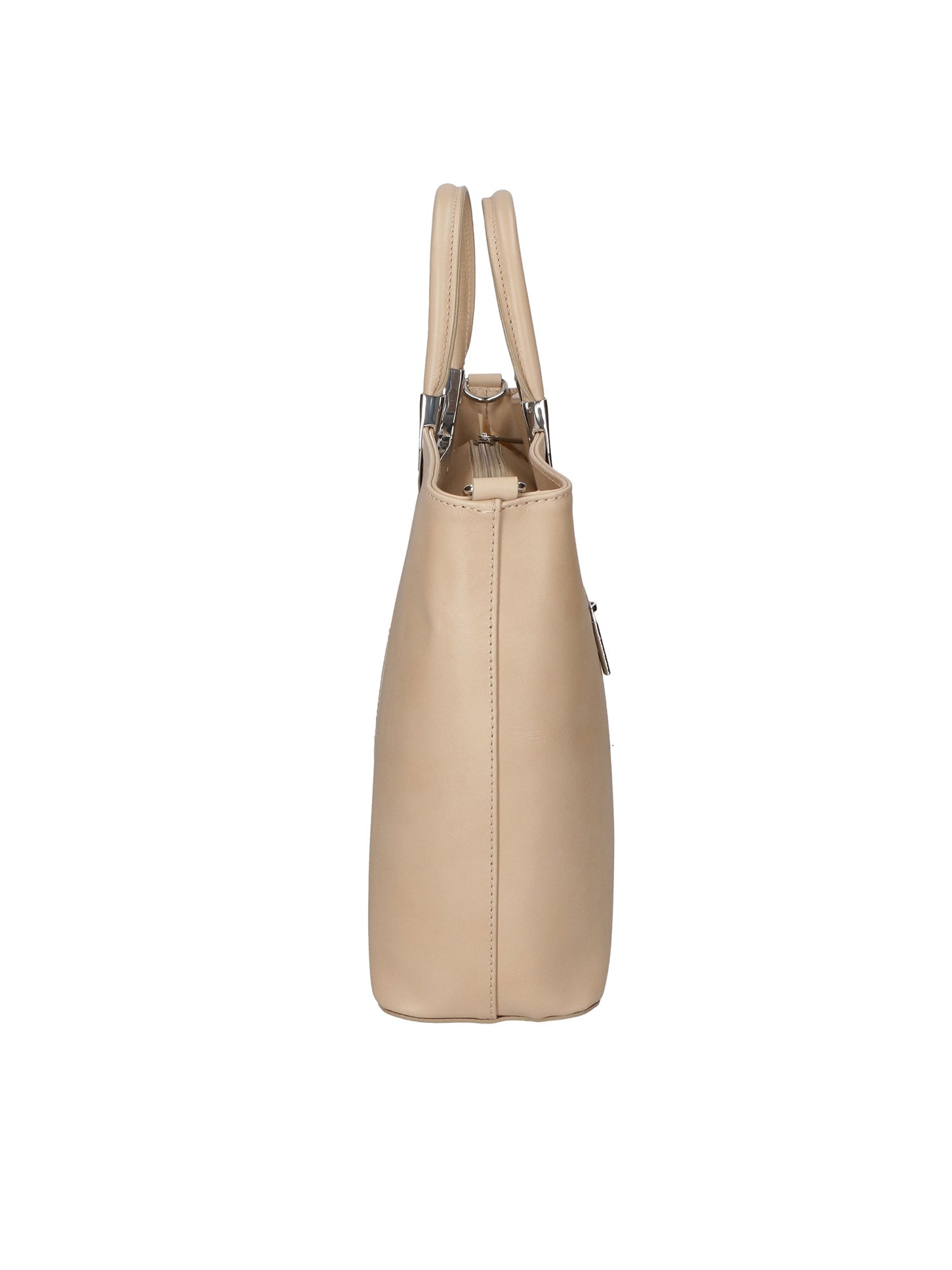 Francesca Borsa a mano da donna 100% pelle 9133-FANGO TAUPE Chiara Ferretti