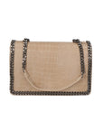 Emma Borsa a mano da donna Vera pelle 80067-TAUPE Chiara Ferretti