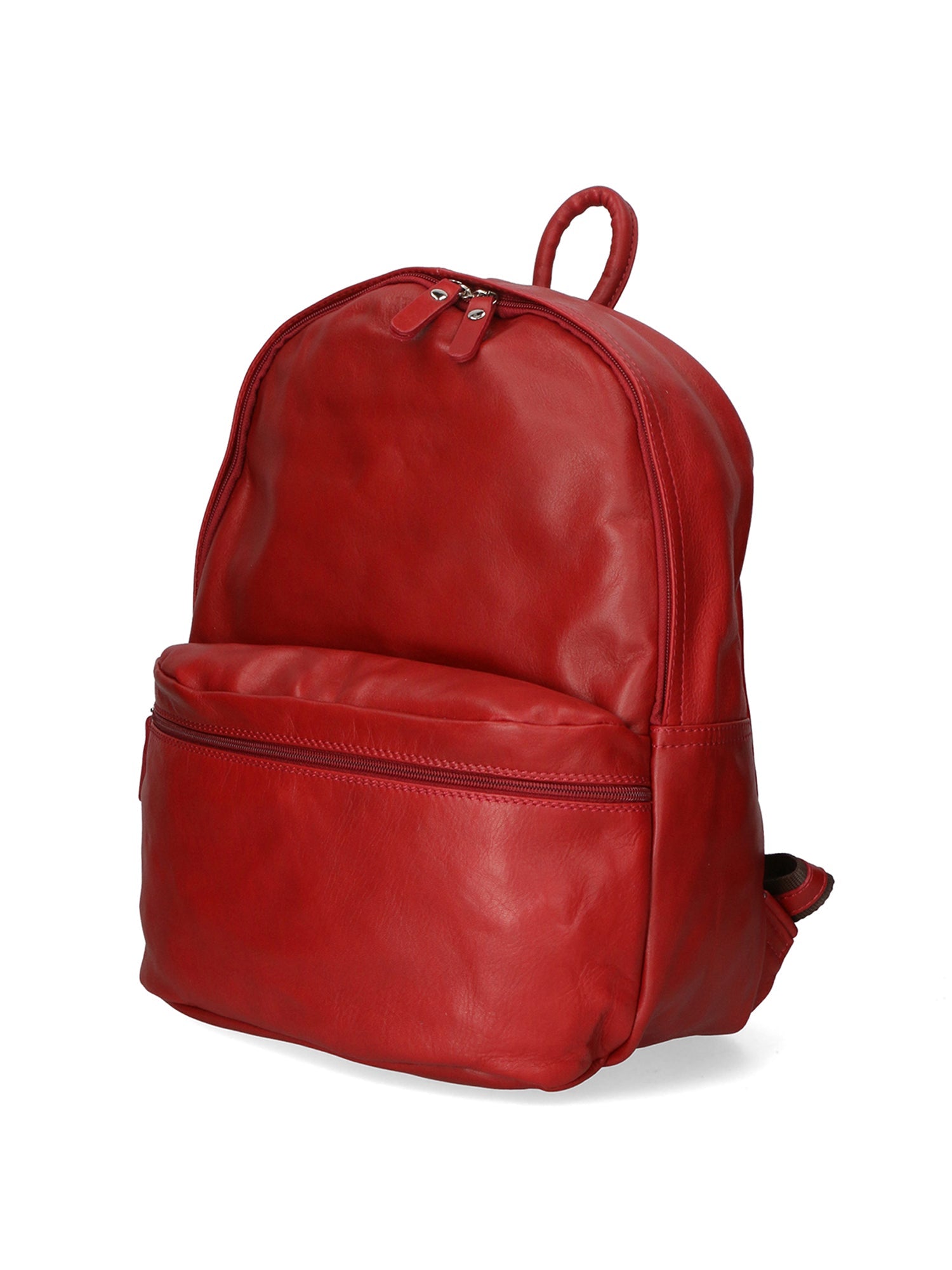 Cloe Zaino da donna in vera pelle Artigianale 6161-S10 ROSSO Chiara Ferretti