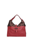 Edera Elite Borsa a spalla da donna Vera pelle LK0247-BORDEAUX Chiara Ferretti
