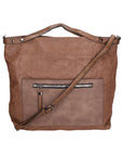 Borsa a mano da Donna Rosalia in Ecopelle Prodotto Vegano 49x39x11 cm