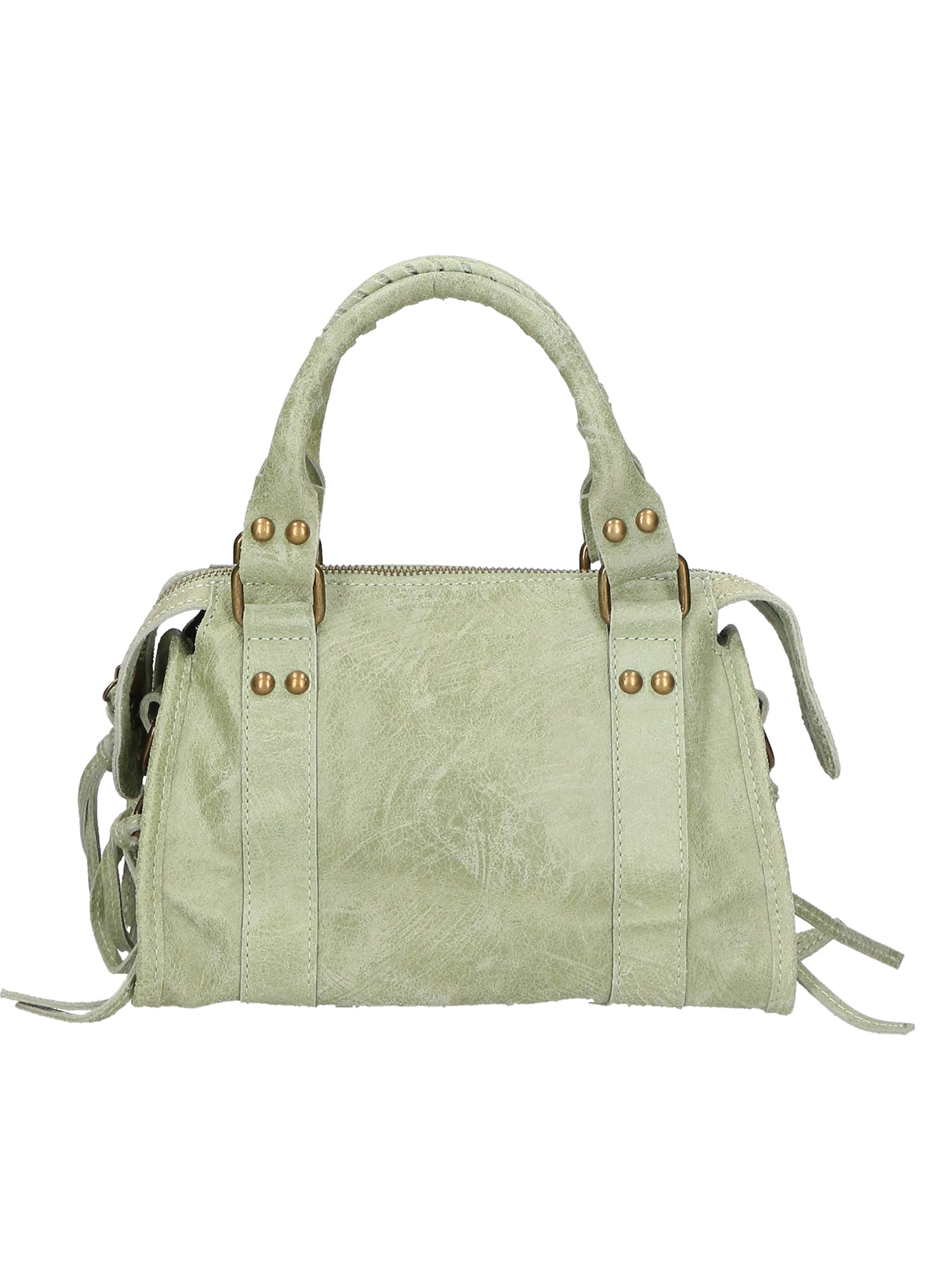 Erisia Borsa a spalla da donna Vera pelle 06091-025 VERDE MILITARE Chiara Ferretti