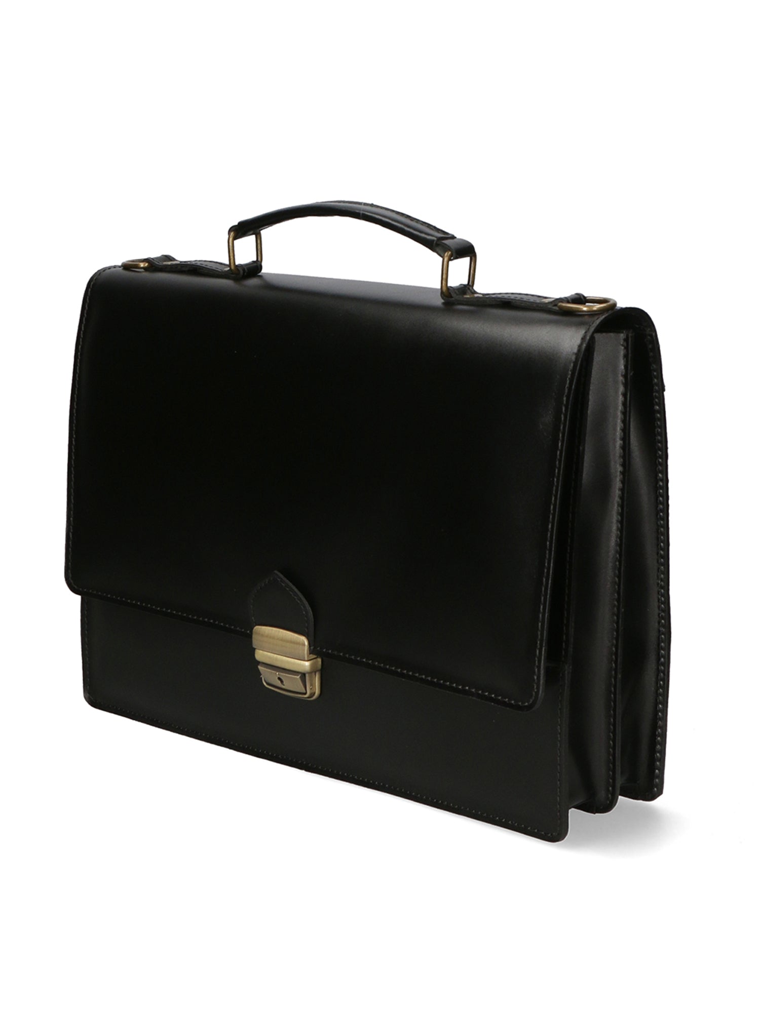 Ivo Unisex Work Bag in Genuine Leather Made in Italy 28x37.5x9 cm