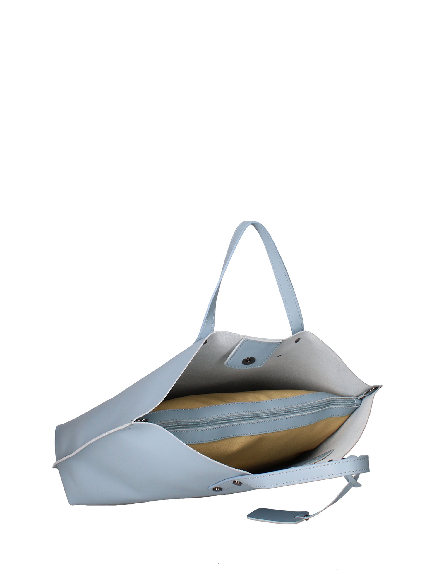 Lumena Borsa a mano da donna Vera pelle 2094-L366 CIELO Chiara Ferretti