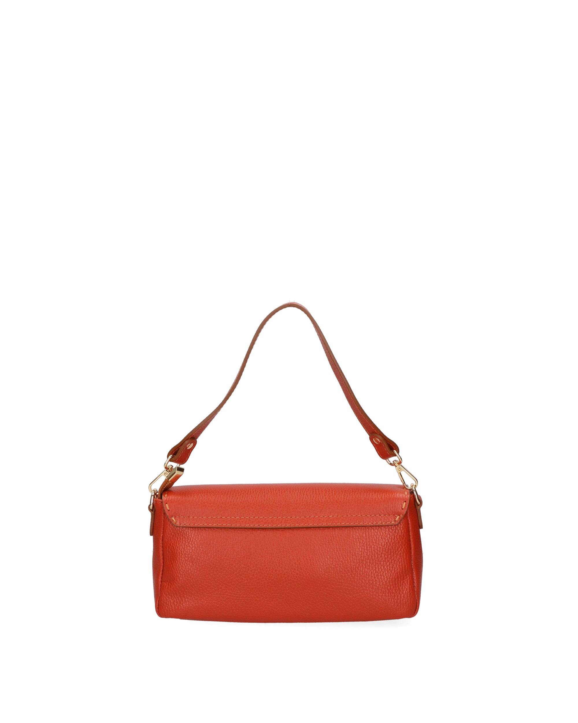 Wally Borsa a spalla da donna Vera pelle 06869-D61 MATTONE Chiara Ferretti