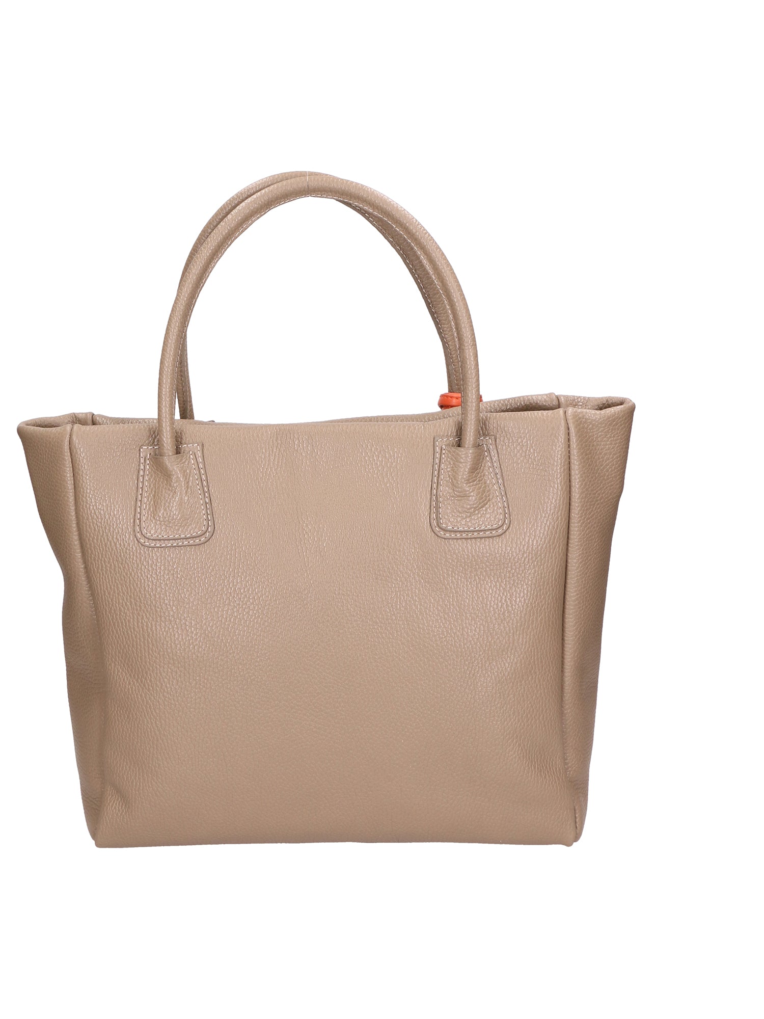 Verdiana Borsa a mano da donna Vera Pelle 06505-D40 TAUPE Chiara Ferretti