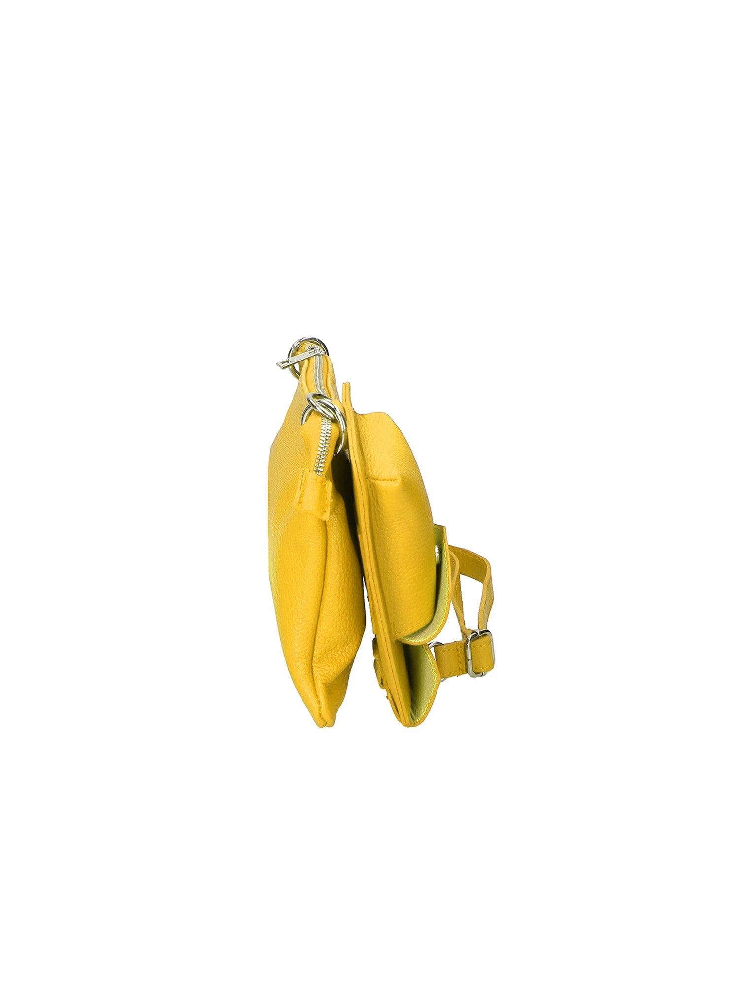 Ifigenia Borsa a tracolla da donna Vera pelle 05932-D04 GIALLO YELLOW Chiara Ferretti