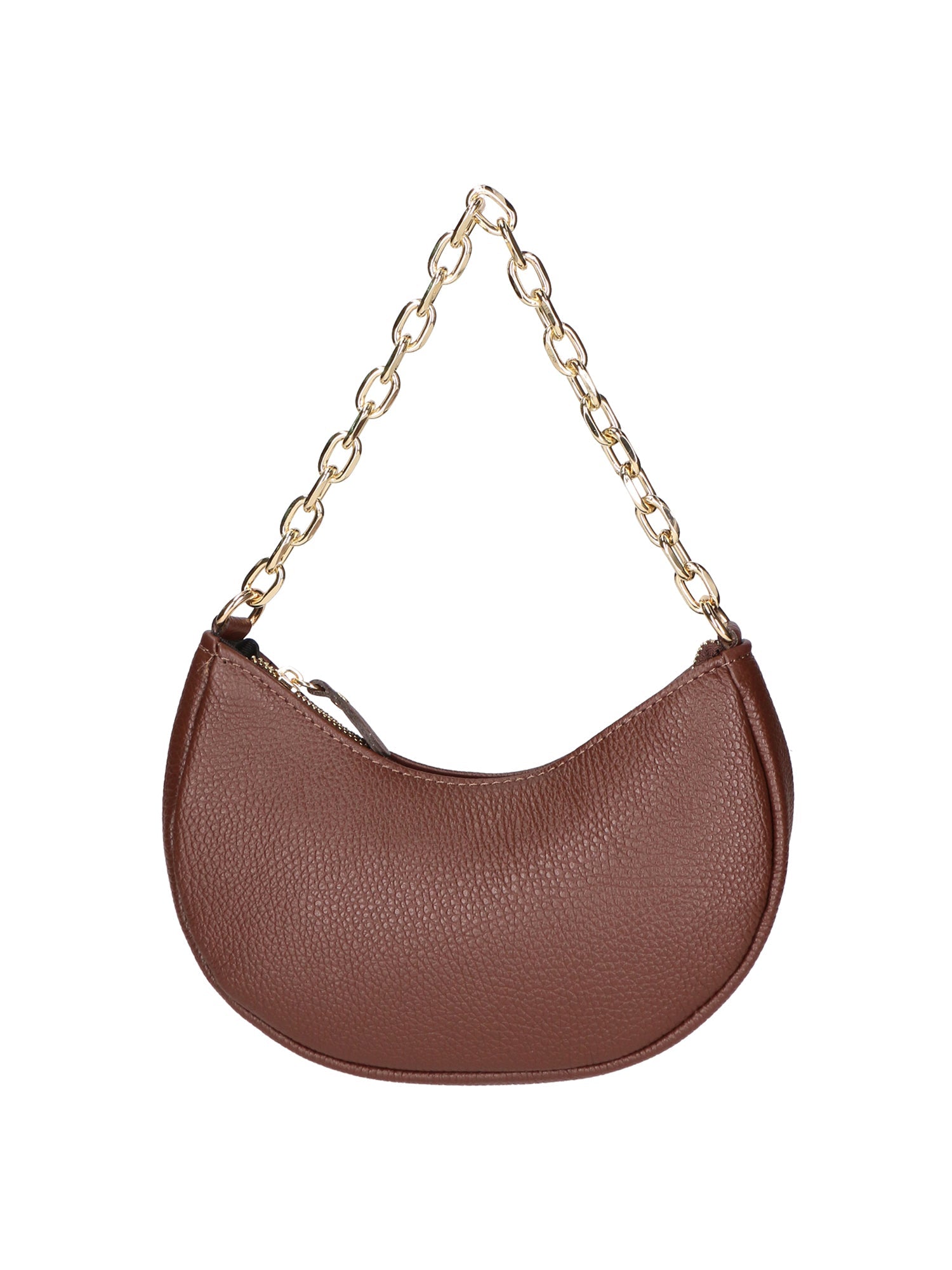 Loreta Borsa a spalla da donna Vera pelle 06511-D223 cioccolato Chiara Ferretti