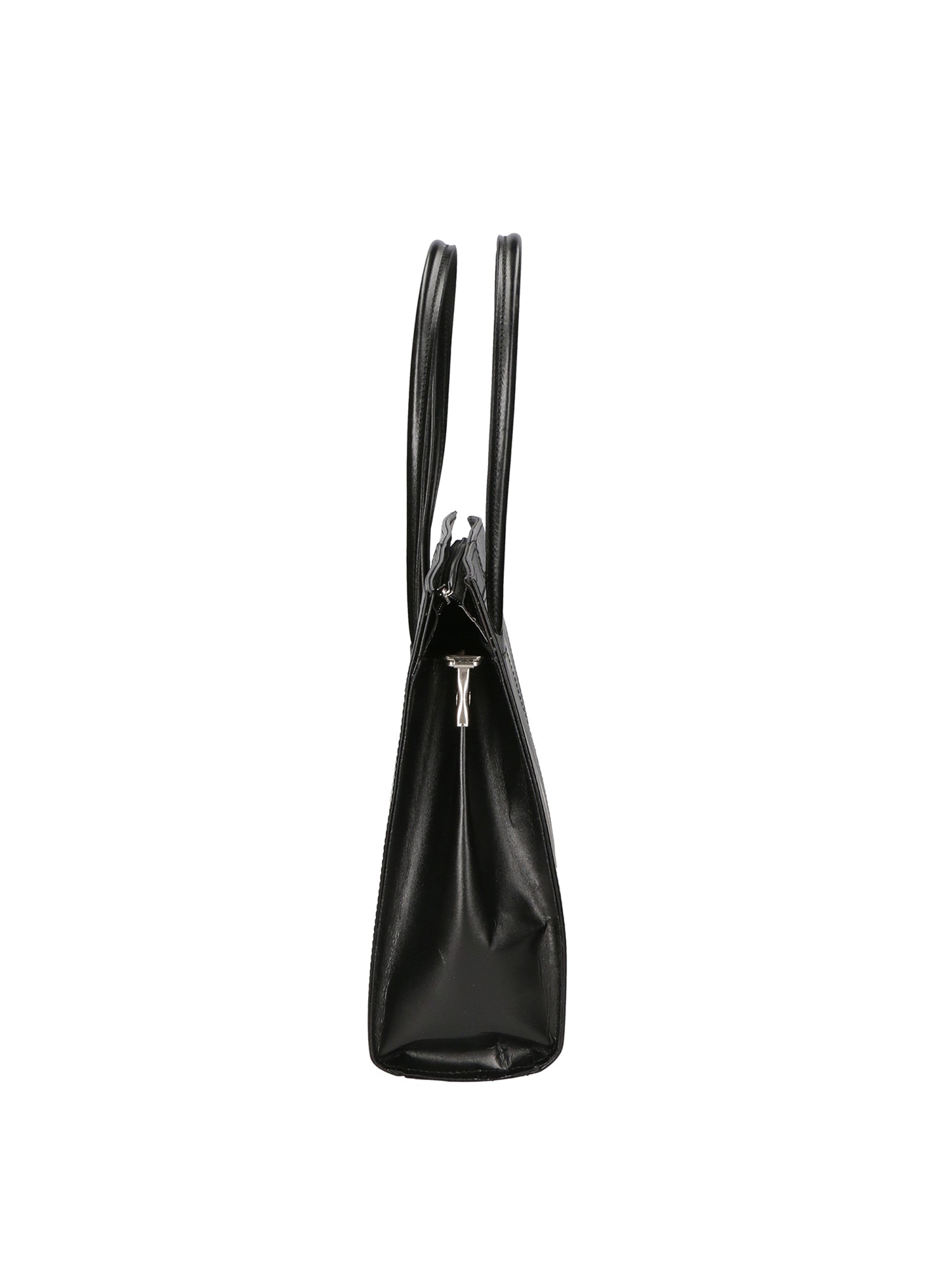 Eugenia Borsa a mano da donna 100% pelle 9008-NERO Chiara Ferretti