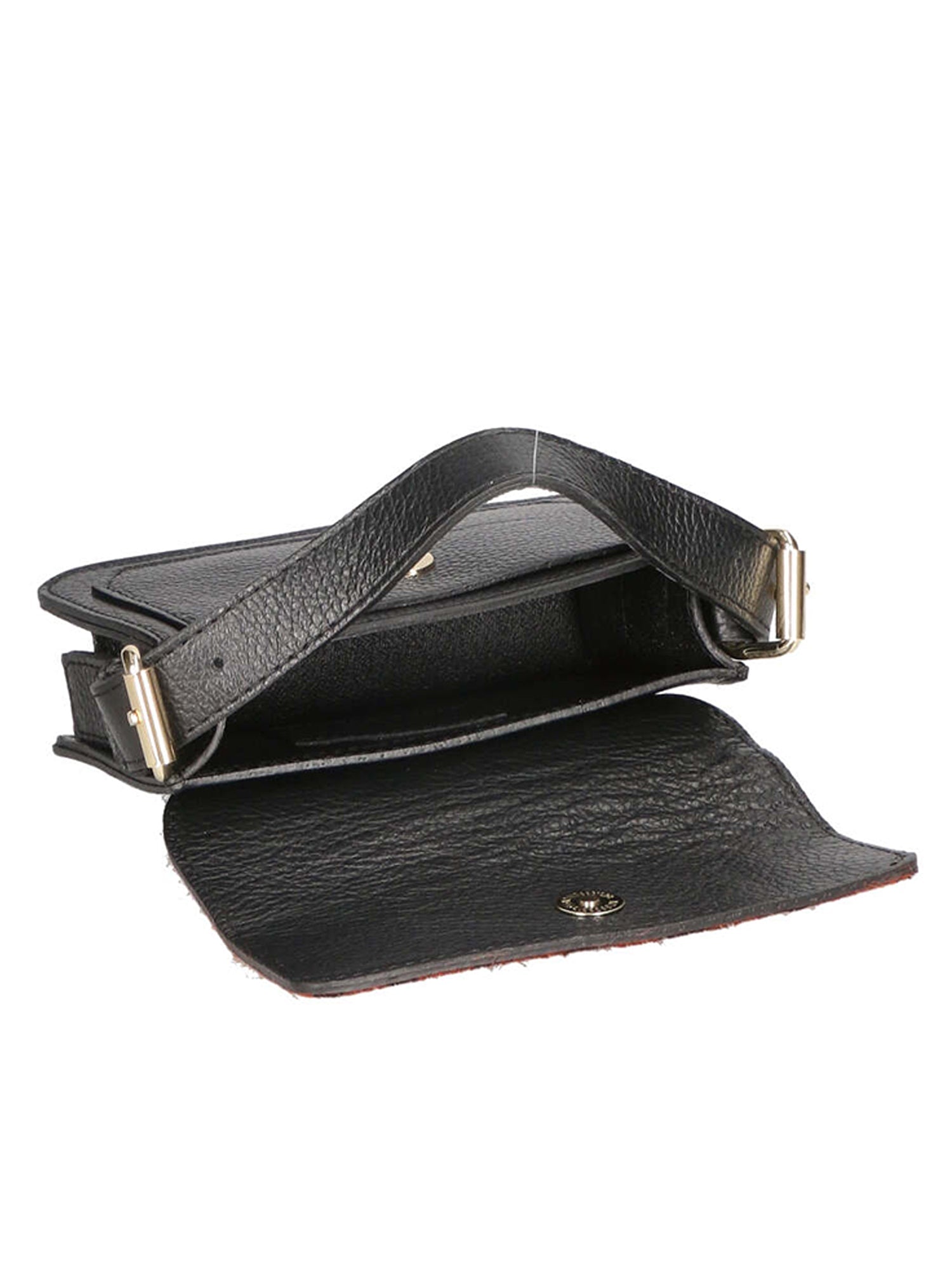 Pochette da Donna Aleide in Vera Pelle Made in Italy 11x18x6,5 cm