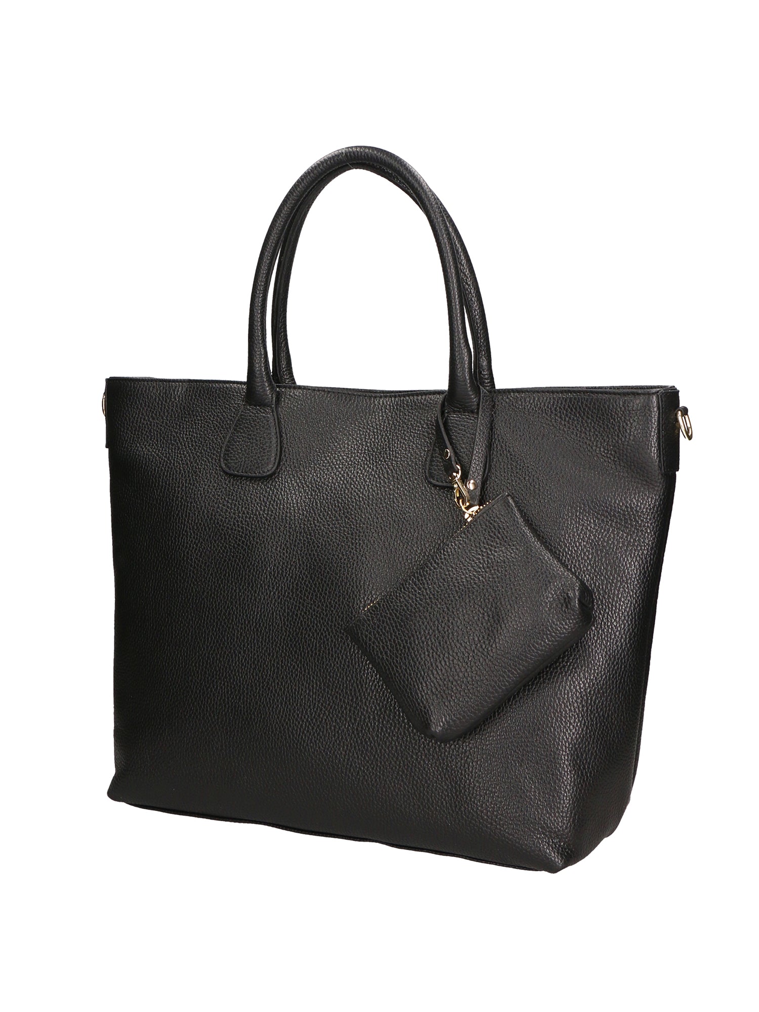 Wladimira Women's Shoulder Bag in Genuine Leather Made in Italy 43x33x9 cm