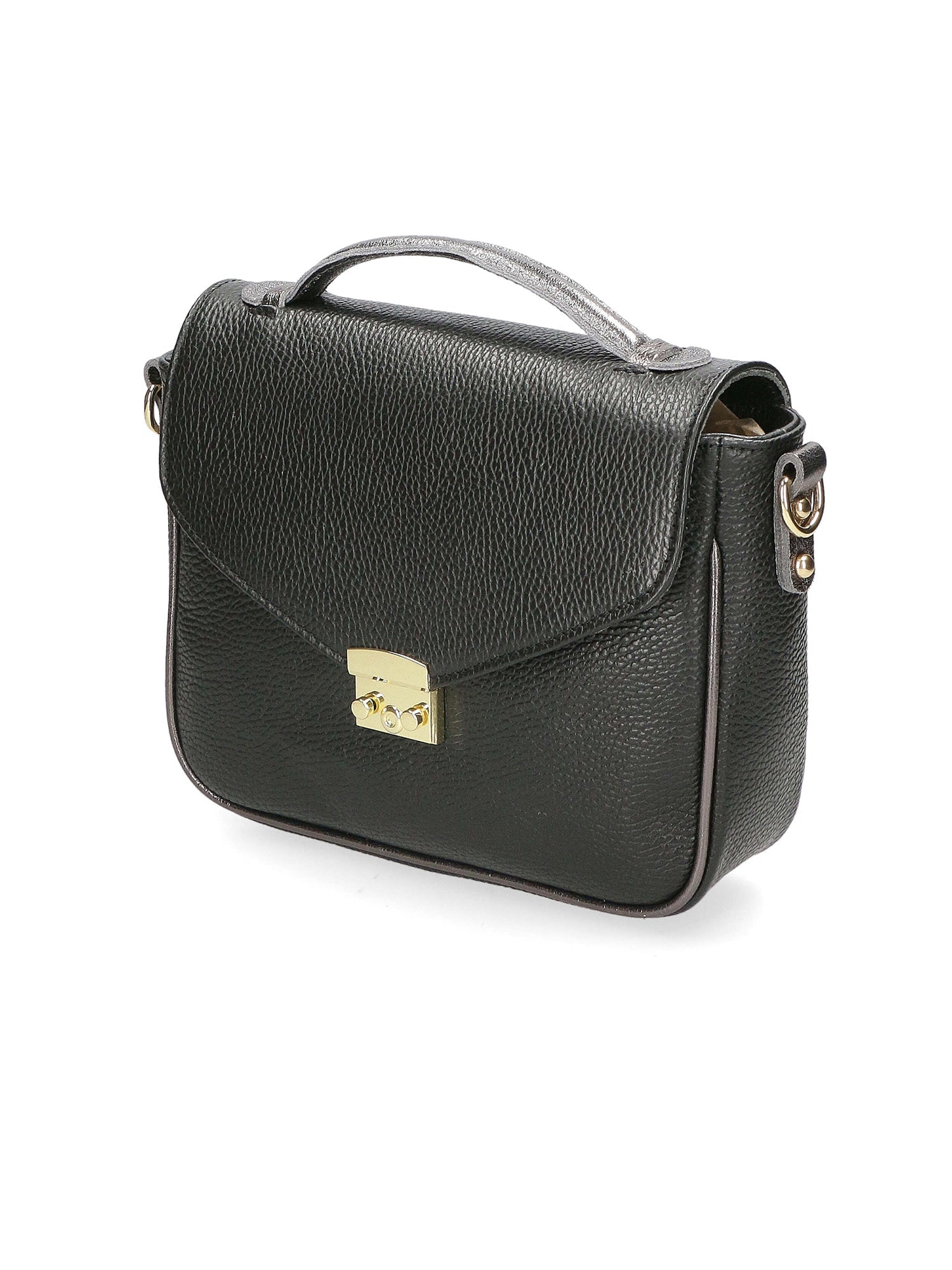 Borsa a mano da Donna Aida in Vera Pelle Made in Italy 20x27x9 cm