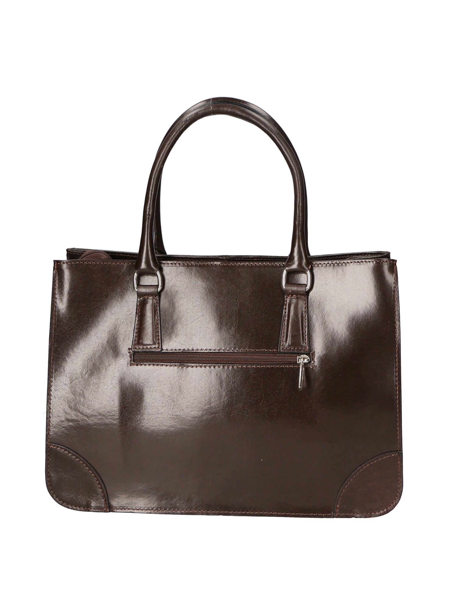 Fiorenza Borsa a mano da donna Vera pelle 9113-TMORO DARK BROWN Chiara Ferretti