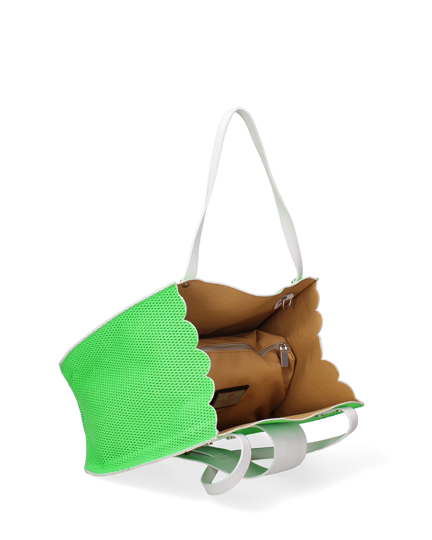 Palermo Borsa a spalla da donna Vera pelle 697756-VERDE Chiara Ferretti