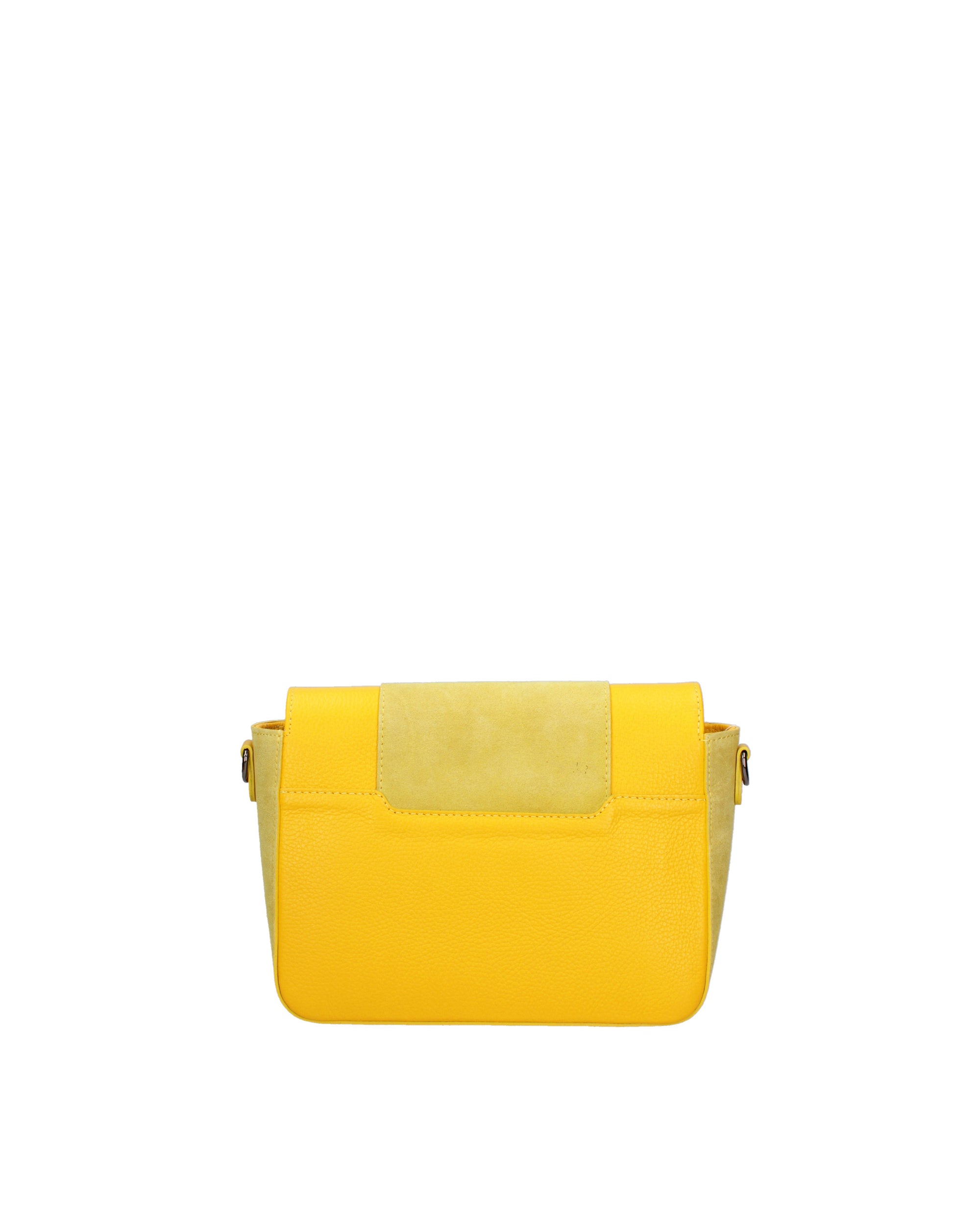 Soleada Borsa a tracolla da donna Vera pelle 8918-GIALLO Chiara Ferretti
