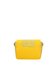 Soleada Borsa a tracolla da donna Vera pelle 8918-GIALLO Chiara Ferretti