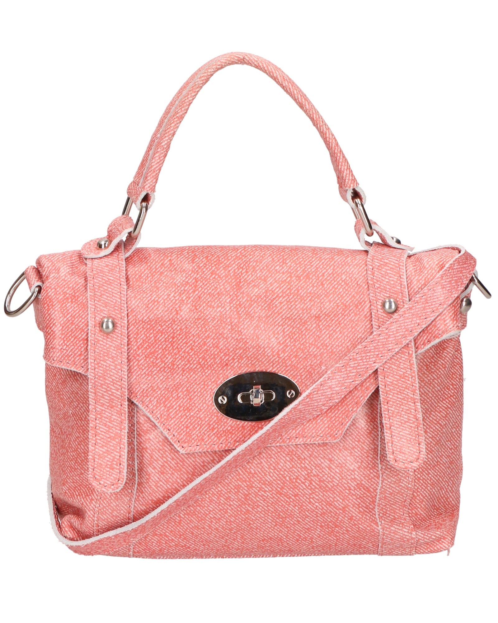 Floresta Borsa a mano da donna Vera Pelle 1158-CORALLO Chiara Ferretti