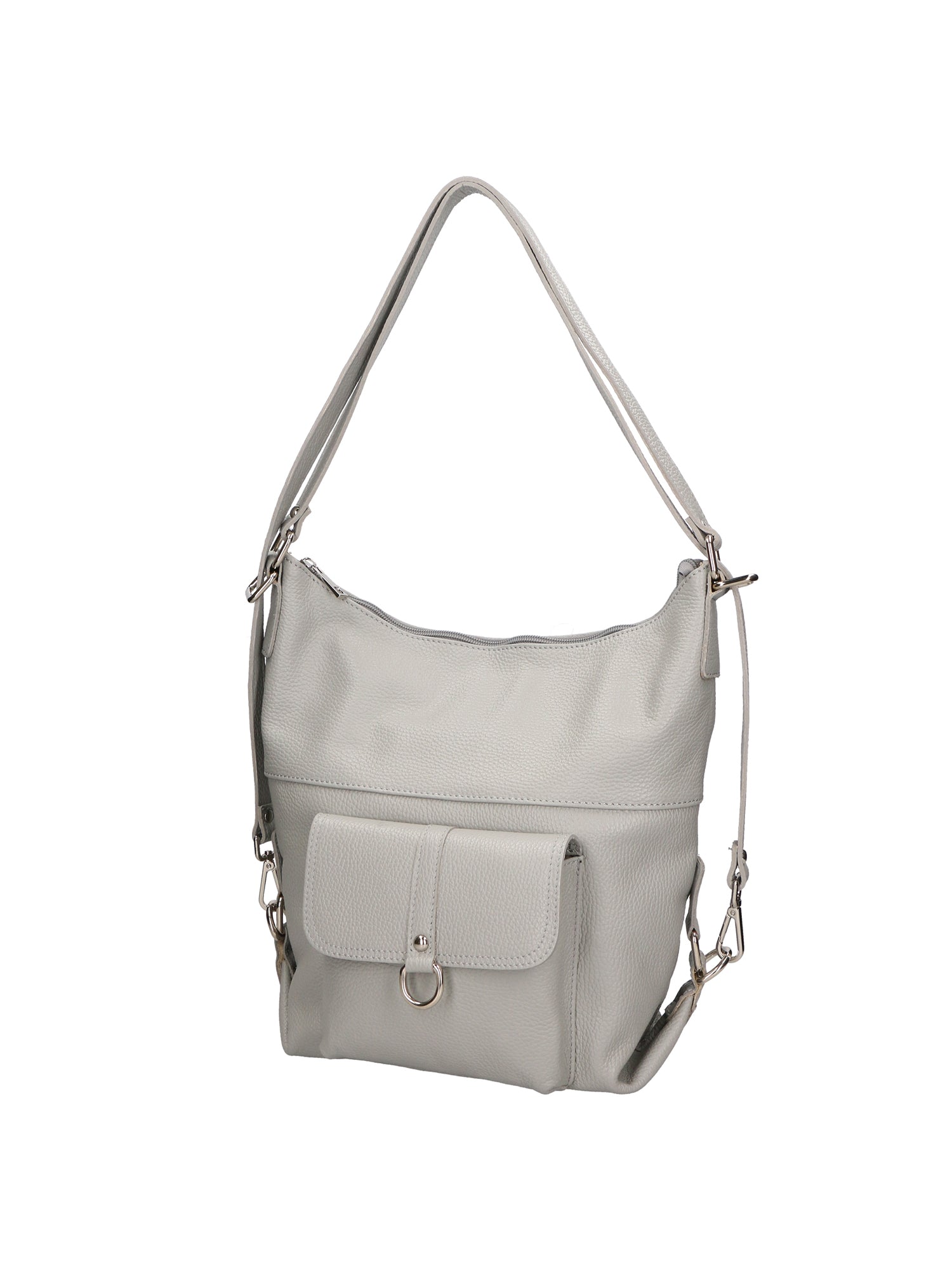 Kesha Borsa a spalla da donna Vera pelle 3301-GRIGIO Chiara Ferretti