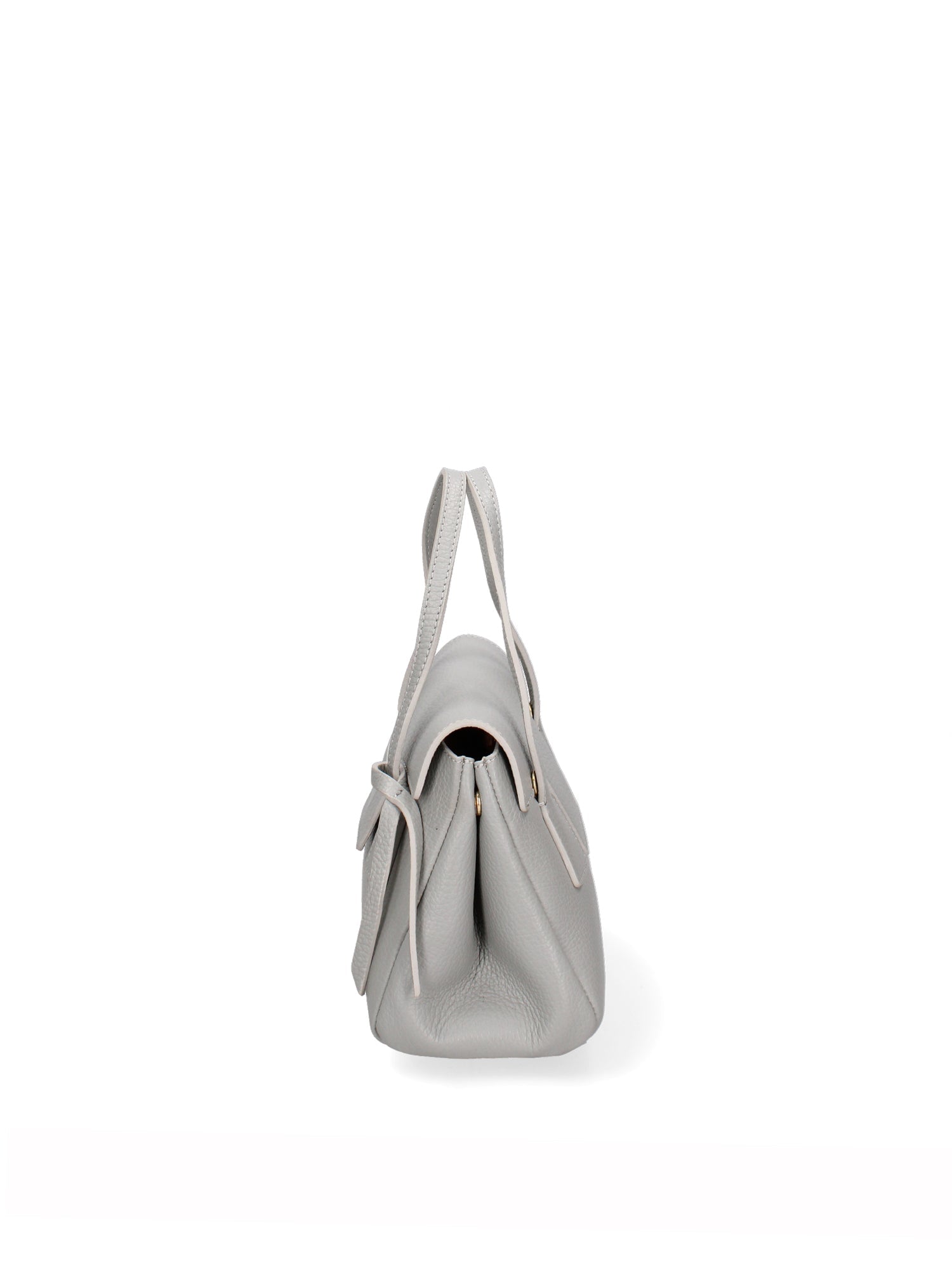 Silvana Pro Borsa a mano da donna Made in Italy Vera pelle 191942-GRIGIO Chiara Ferretti