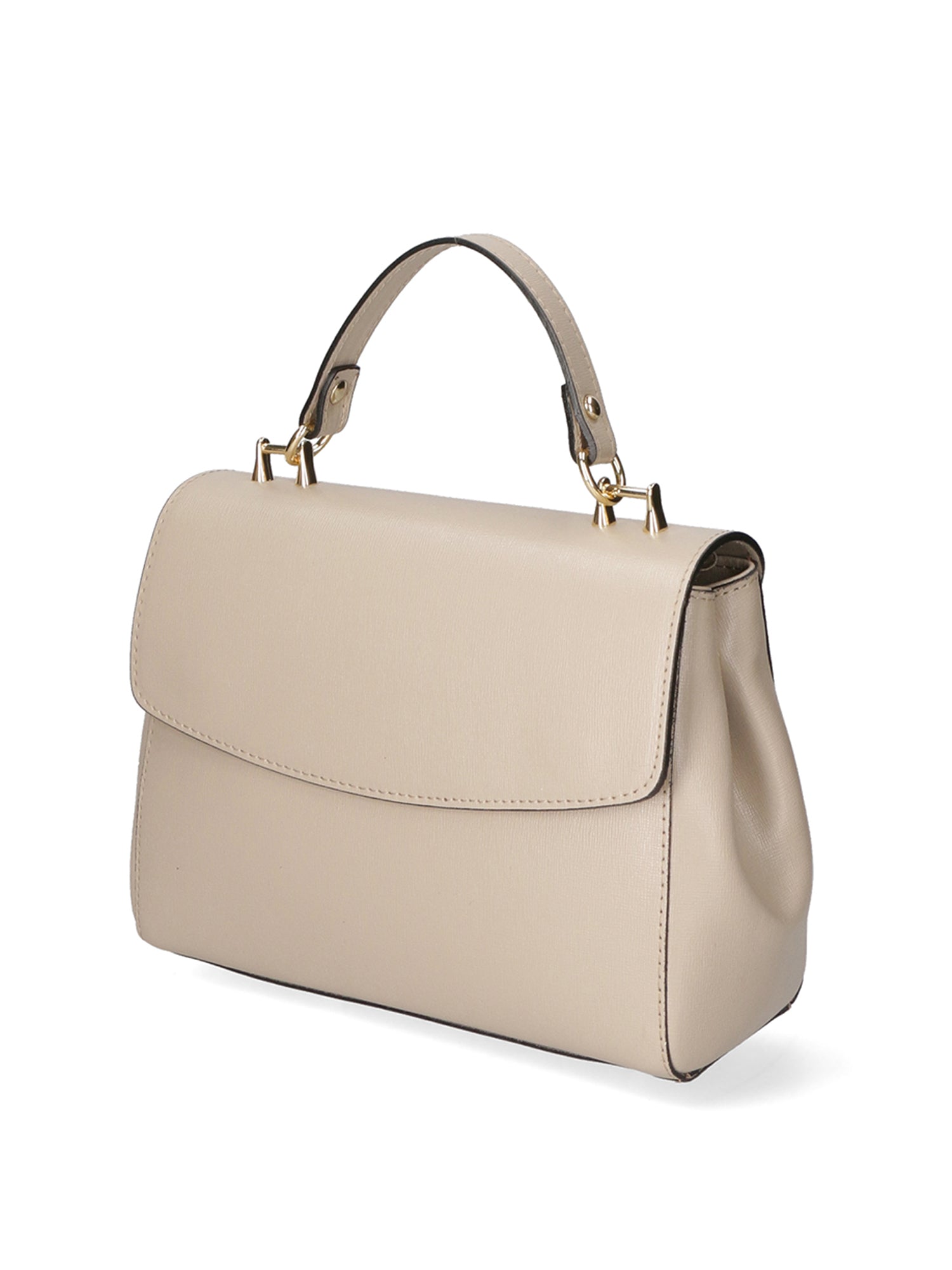 Dorina Borsa a mano da donna Vera pelle 80034-TAUPE Chiara Ferretti