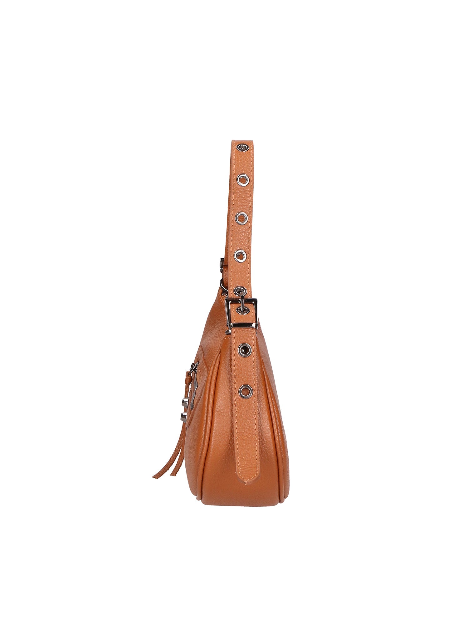 Loredana Borsa a spalla da donna Vera pelle 06548-CUOIO SCURO Chiara Ferretti