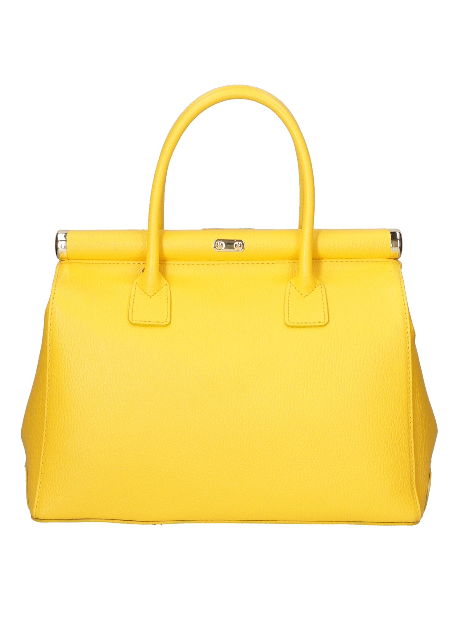 Aleria Borsa a mano da donna Vera pelle 8005-D04 GIALLO Chiara Ferretti