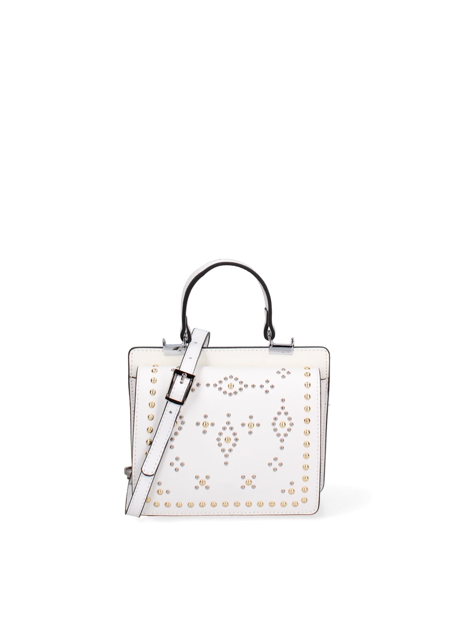 Florianne Borsa a tracolla da donna Vera pelle 1885-BIANCO Chiara Ferretti