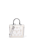 Florianne Borsa a tracolla da donna Vera pelle 1885-BIANCO Chiara Ferretti