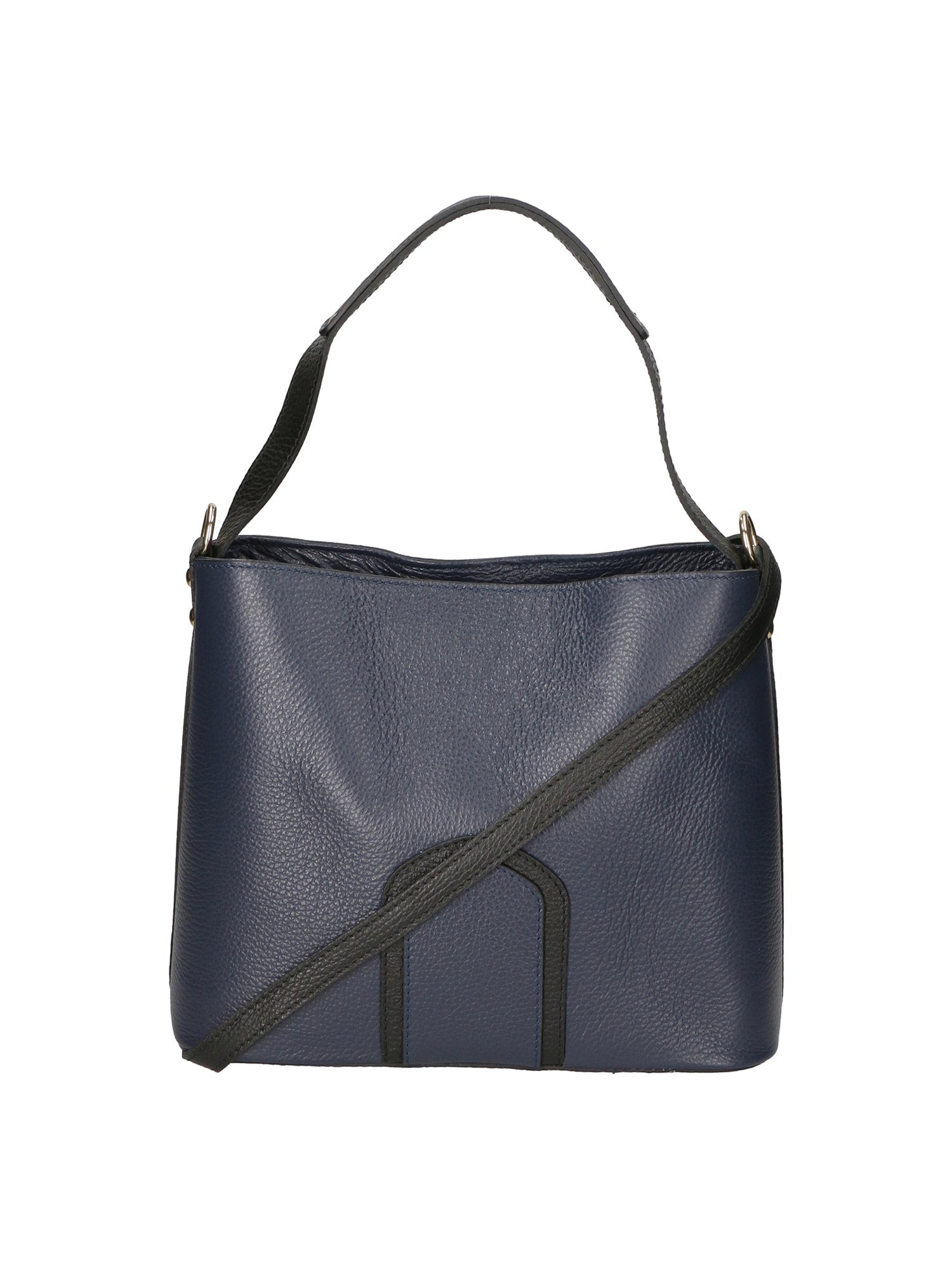Erica Borsa a mano da donna Vera pelle 80071-BLU Chiara Ferretti