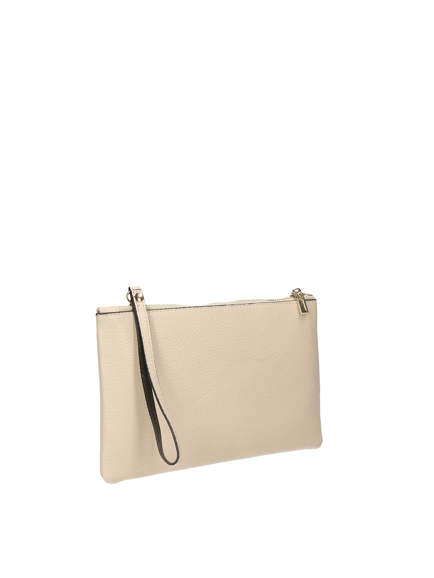 Embera 194834-BEIGE Pochette da donna in vera pelle Chiara Ferretti