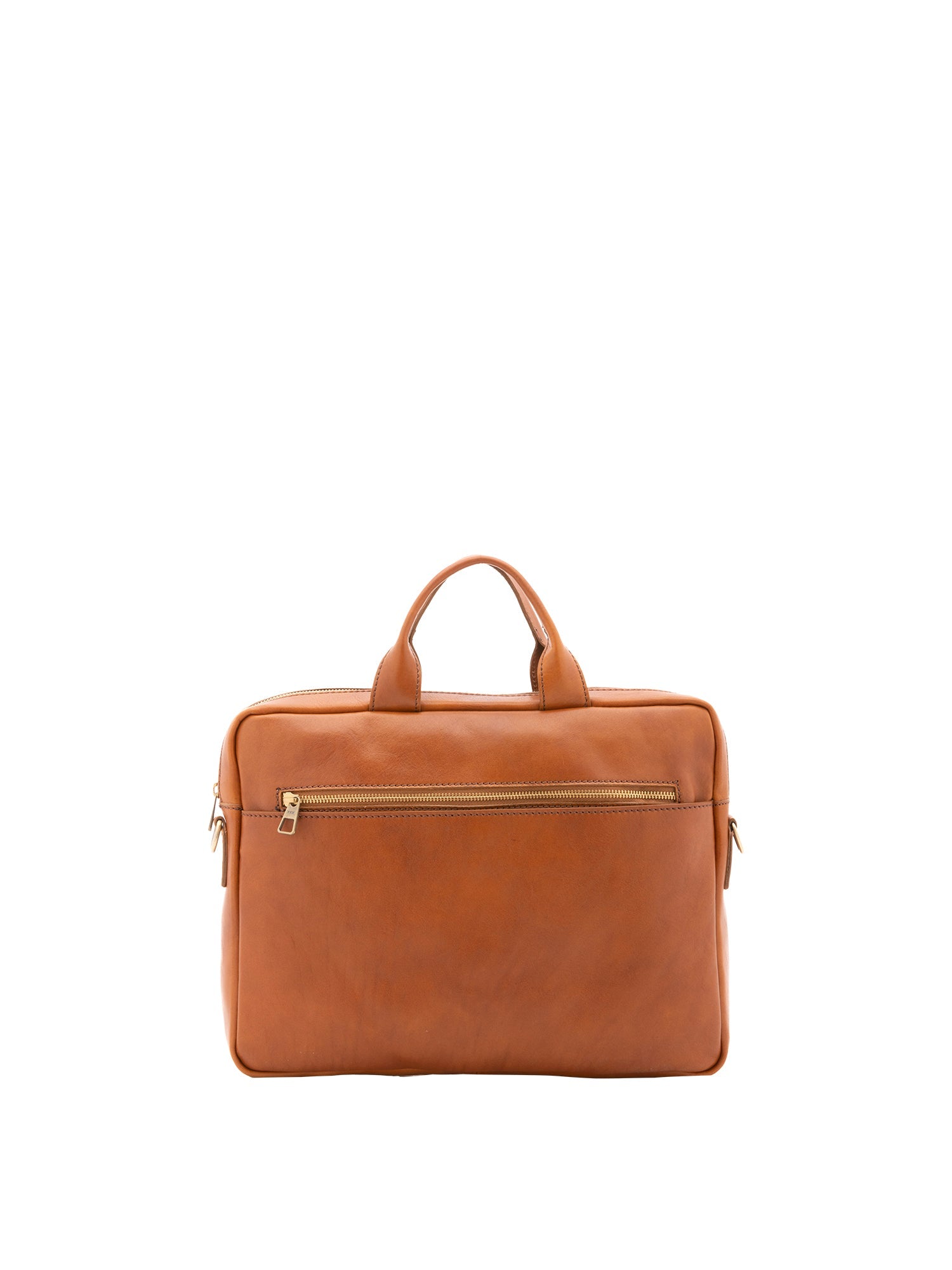 Borsa a mano unisex in vera pelle Made in Italy 4317-MIELE Alessia Firenze