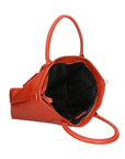 Sylvie Unisex-Handtasche aus echtem Leder, hergestellt in Italien, 34 x 30 x 9 cm