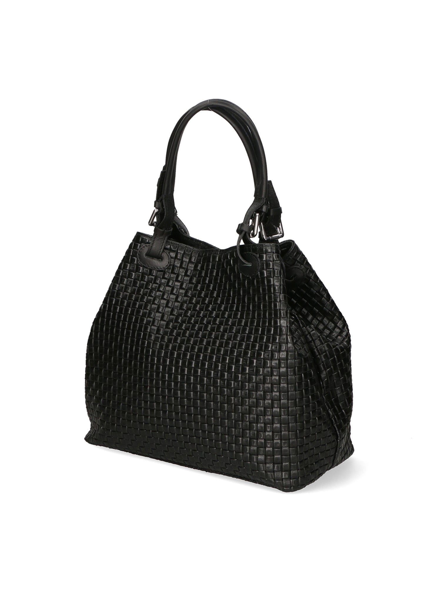 Araminta Borsa Shopper da donna Vera Pelle 80047-019 NERO Chiara Ferretti