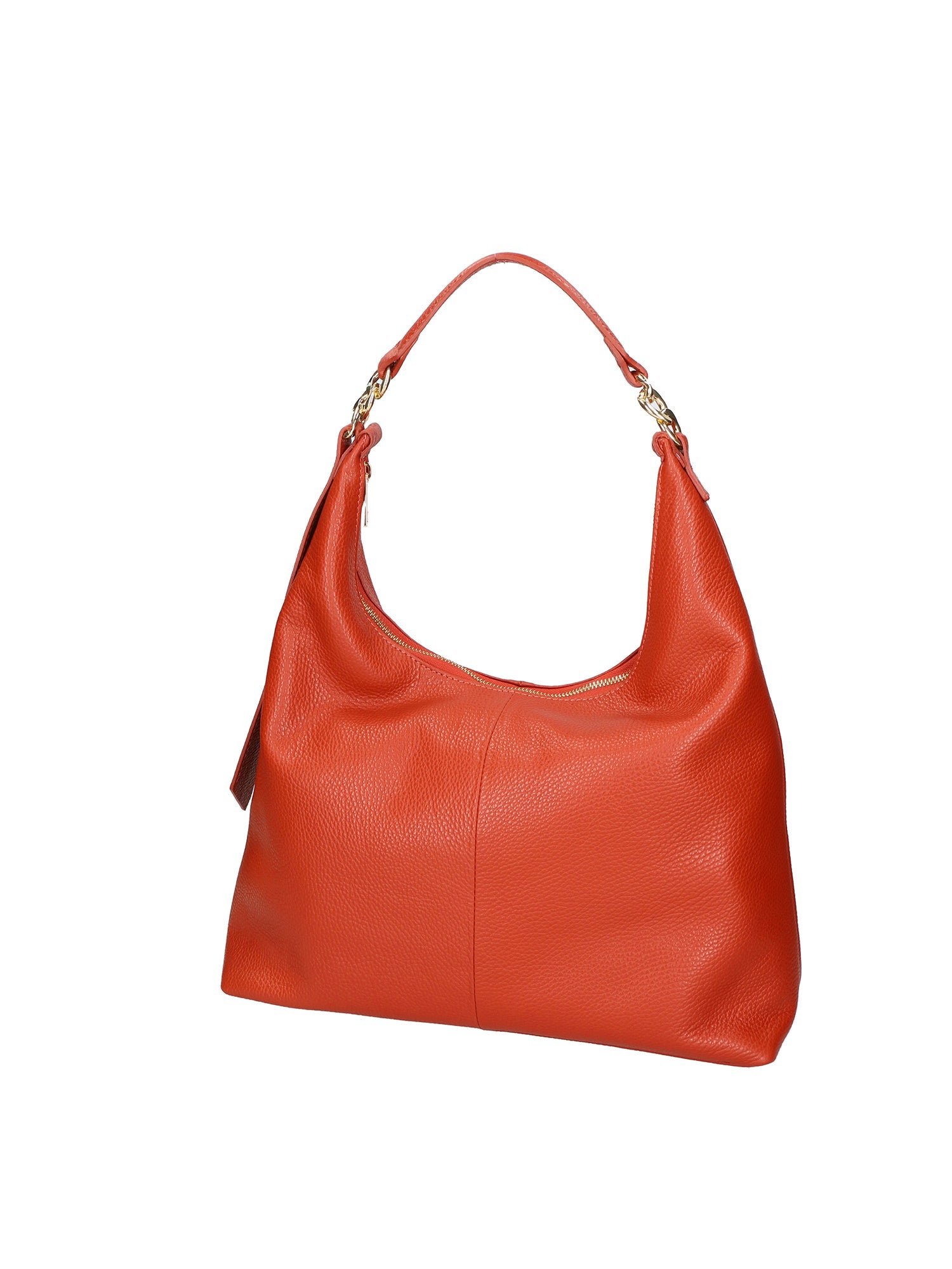 Ursula Borsa a spalla da donna Vera pelle 06673-D61 MATTONE(HP) Chiara Ferretti