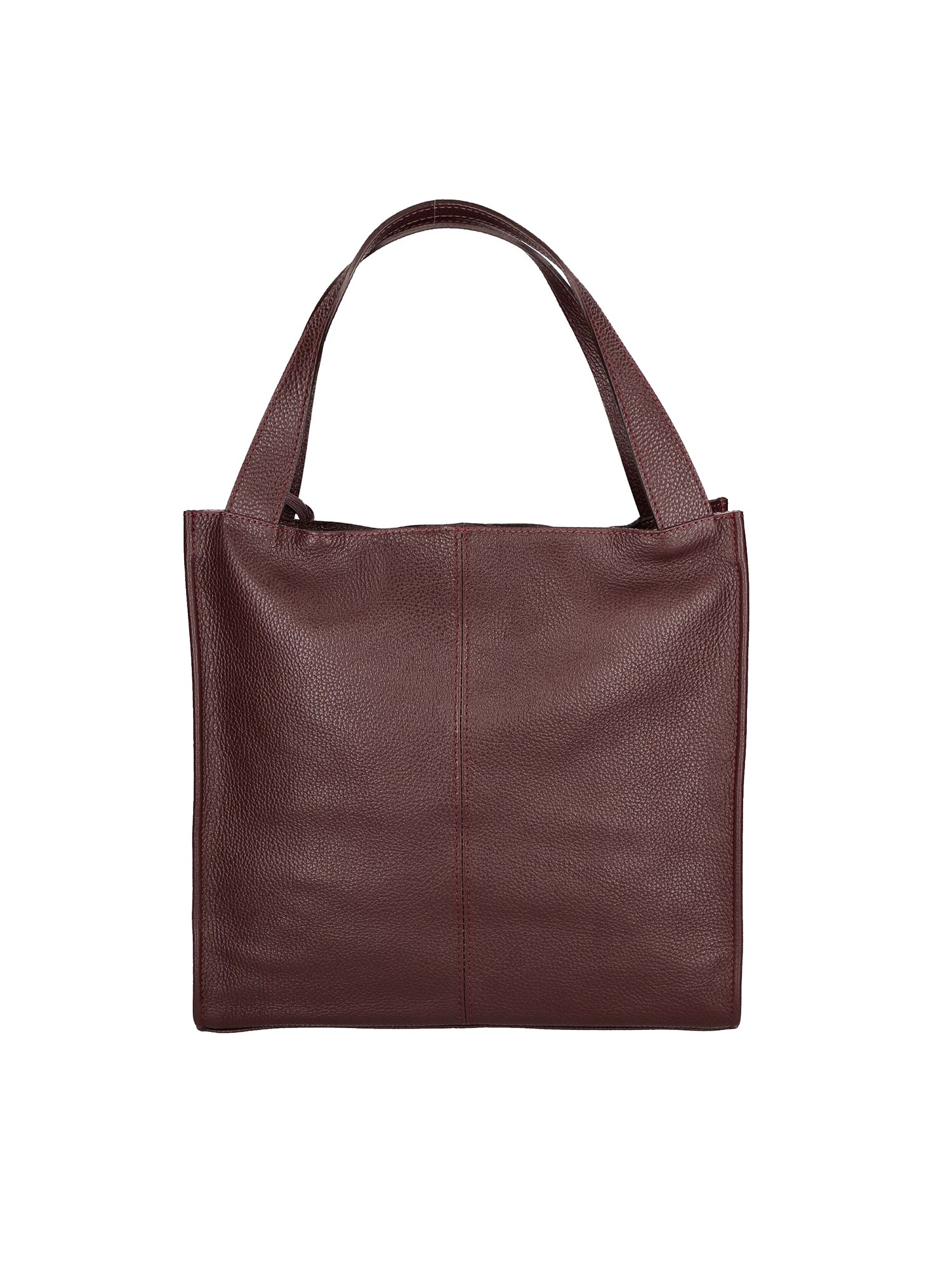 Aelia Borsa a spalla da donna Vera pelle 3312-D54 BORDO SCURO DARK BORDEAUX Chiara Ferretti