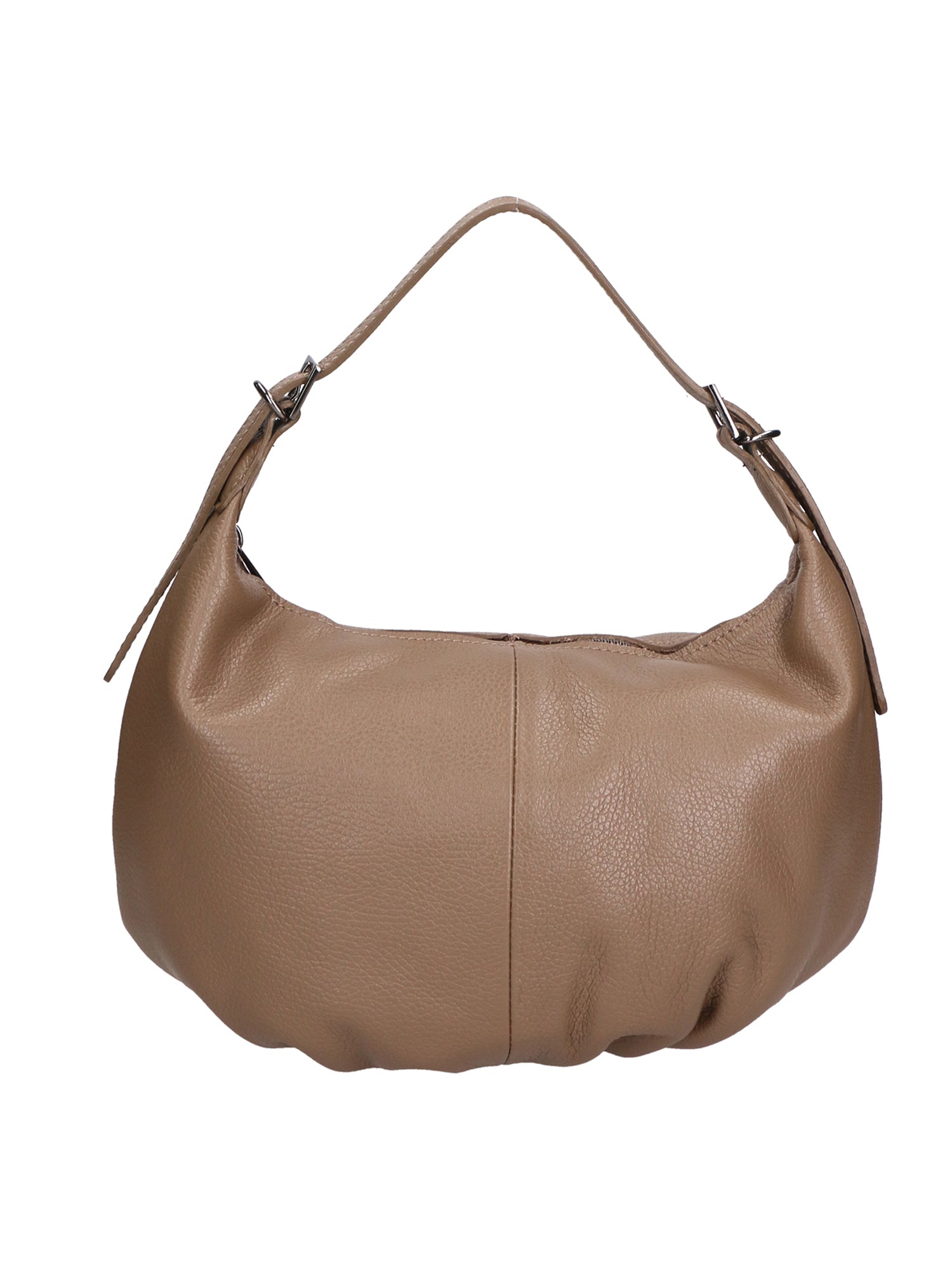 Licia Borsa a spalla da donna Vera pelle 06512-TAUPE Chiara Ferretti