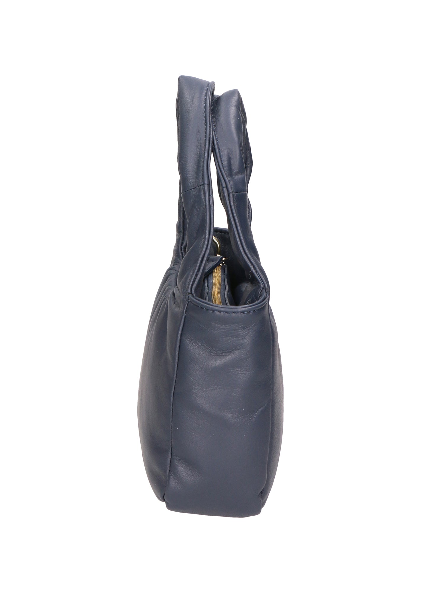 Virna Damenhandtasche aus echtem Leder, hergestellt in Italien, 17 x 24 x 8 cm