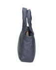 Virna Damenhandtasche aus echtem Leder, hergestellt in Italien, 17 x 24 x 8 cm