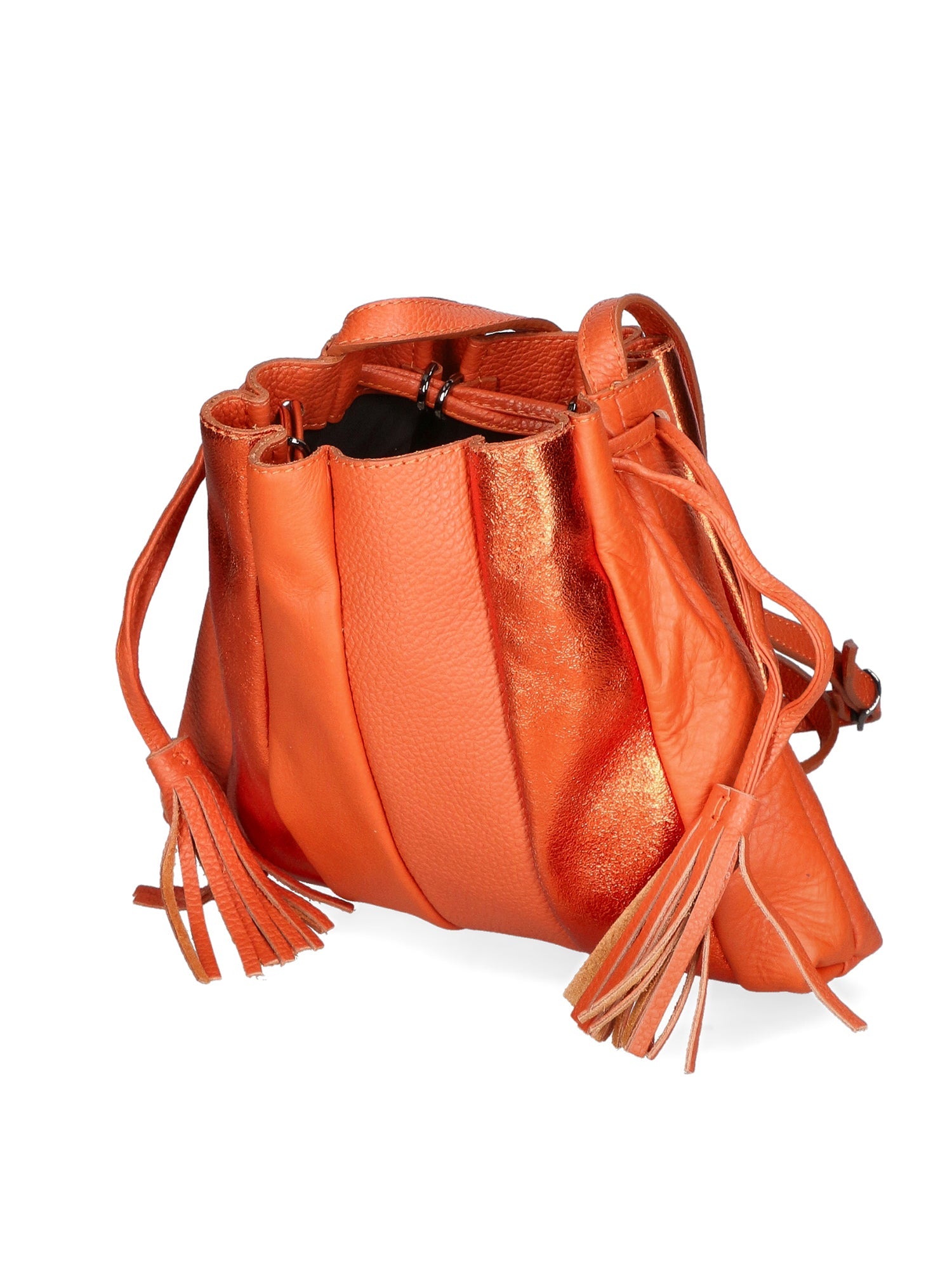 Elysia Borsa a spalla da donna Vera pelle 552043-ARANCIO ORANGE Chiara Ferretti