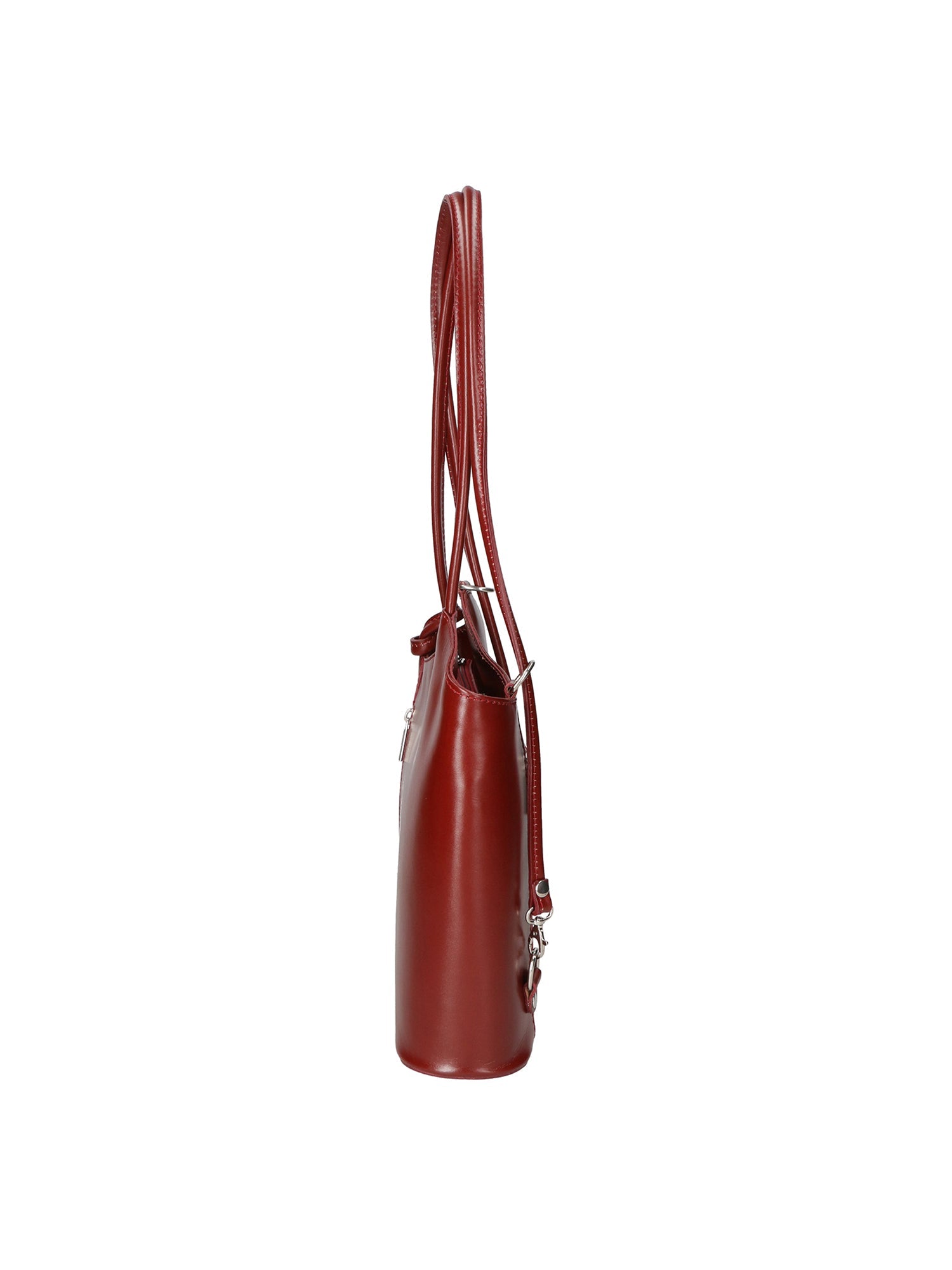 Fabiola Borsa a spalla da donna 100% pelle 9039-ROSSO RED Chiara Ferretti