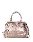 Novara Borsa a spalla da donna Vera pelle 06090 LM-L005 BRONZO Chiara Ferretti