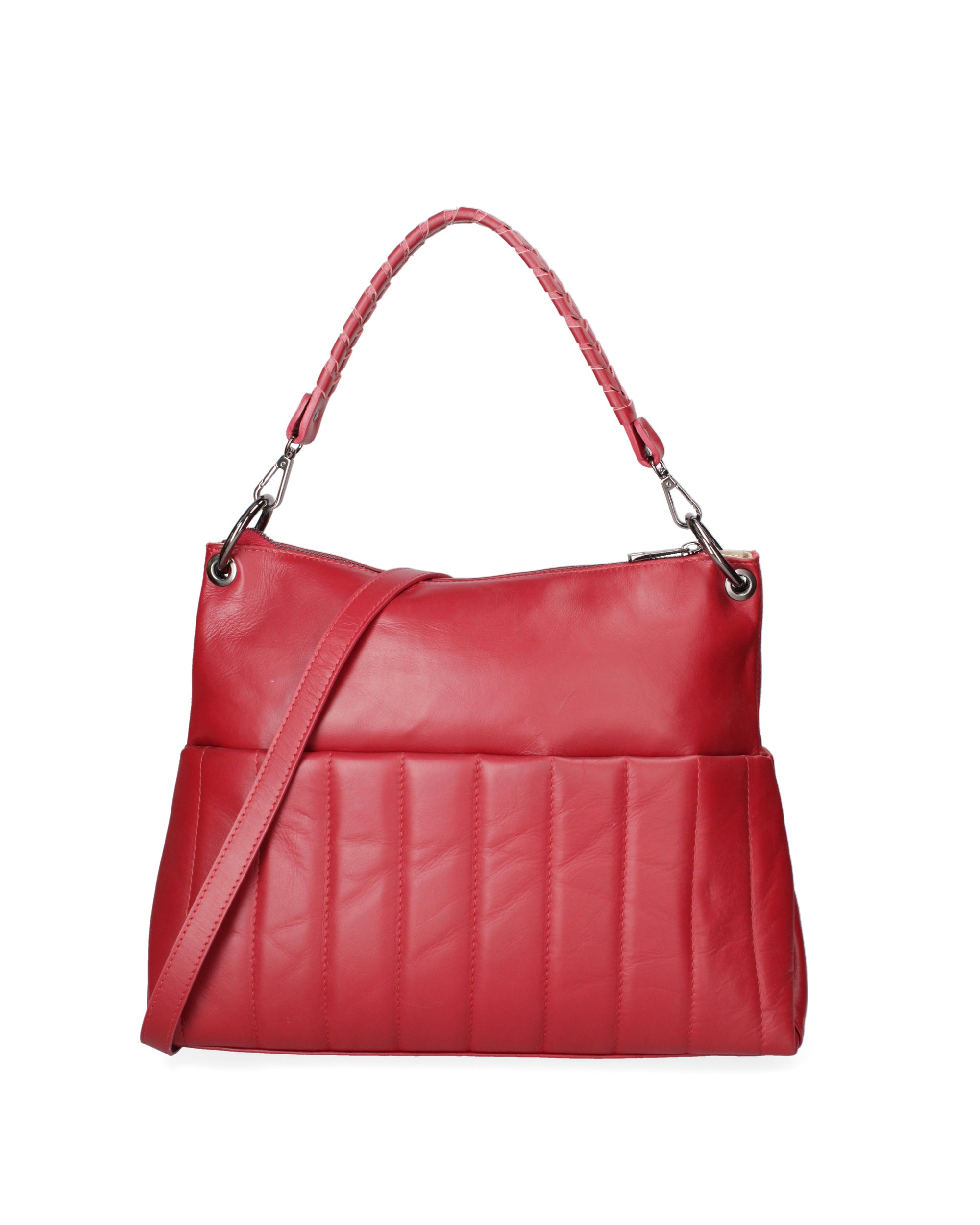 Seraphina Pro Borsa a spalla da donna Vera pelle 3920-S10 RUBINO Chiara Ferretti