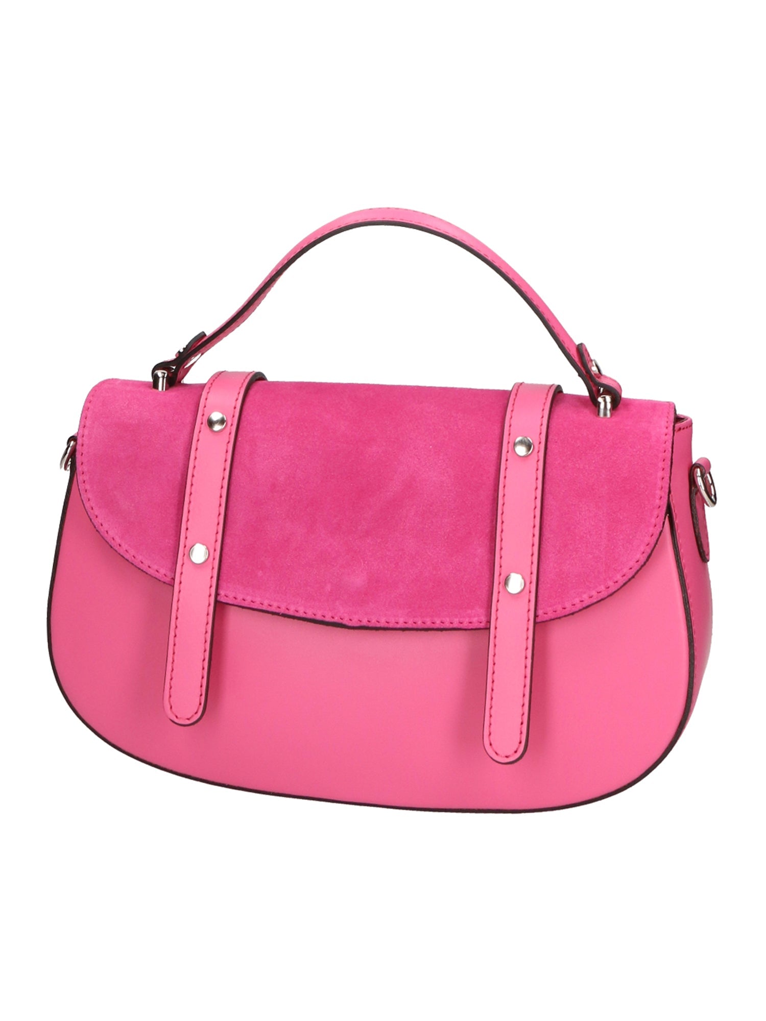 Genziana Borsa a mano da donna Vera pelle 05993-L814 FUXIA+16 FUXIA Chiara Ferretti