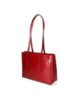 Flora Borsa a spalla da donna Vera pelle 9118-ROSSO RED Chiara Ferretti
