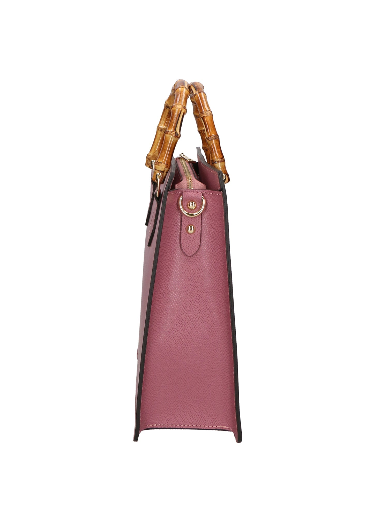 Lorenza Damenhandtasche aus echtem Leder, hergestellt in Italien, 30 x 28 x 11 cm