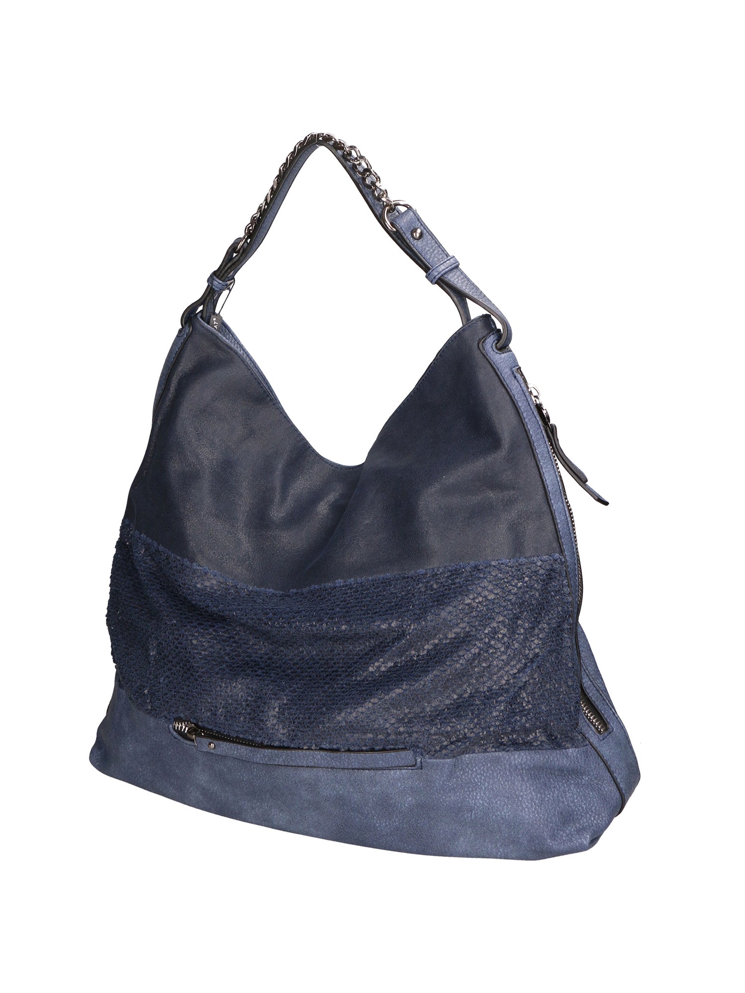 Rosanna Borsa a spalla da donna Ecopelle LK0243-BLU Chiara Ferretti