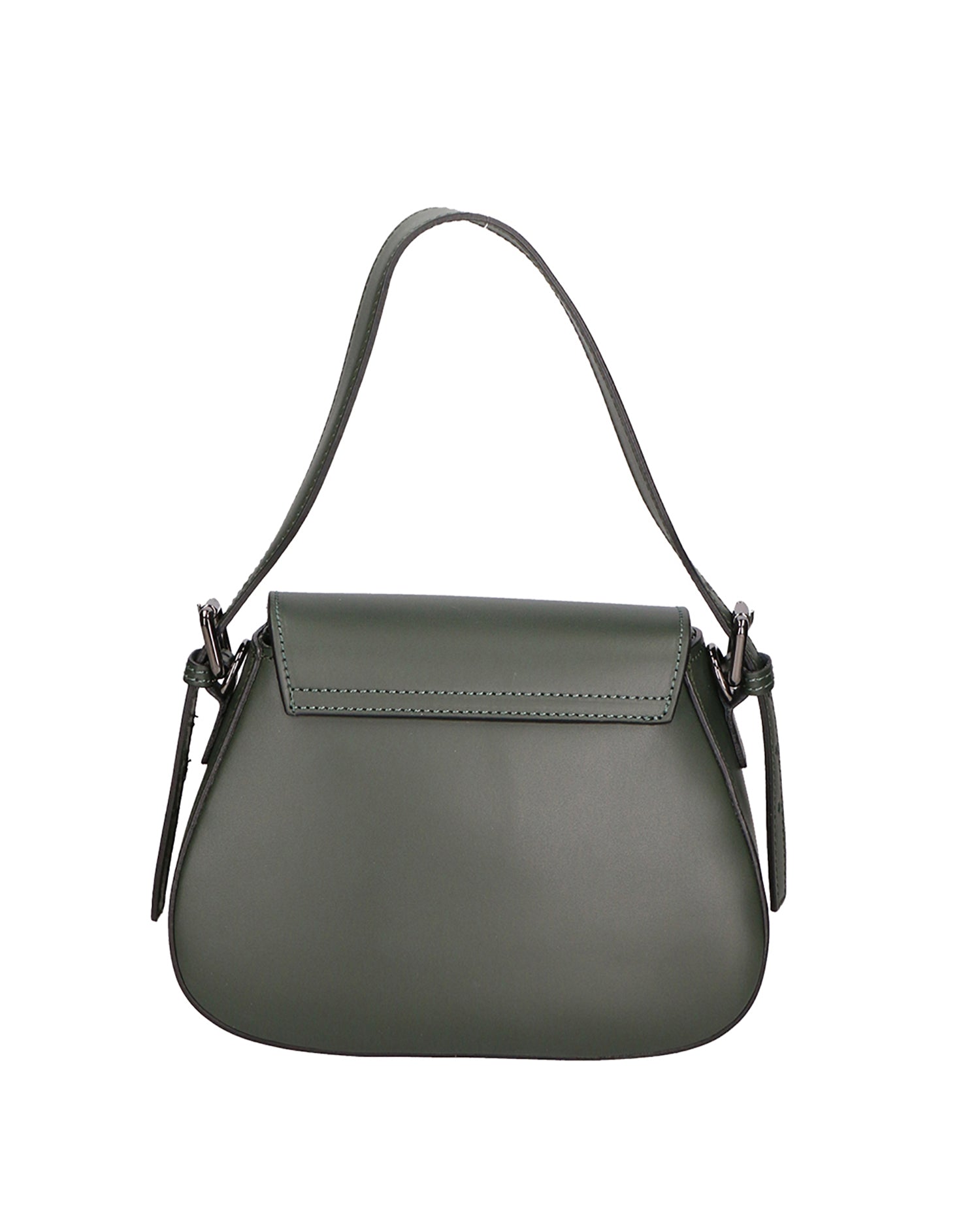 Valda Borsa a mano da donna Vera pelle 06523-L135 VERDE MILITARE Chiara Ferretti