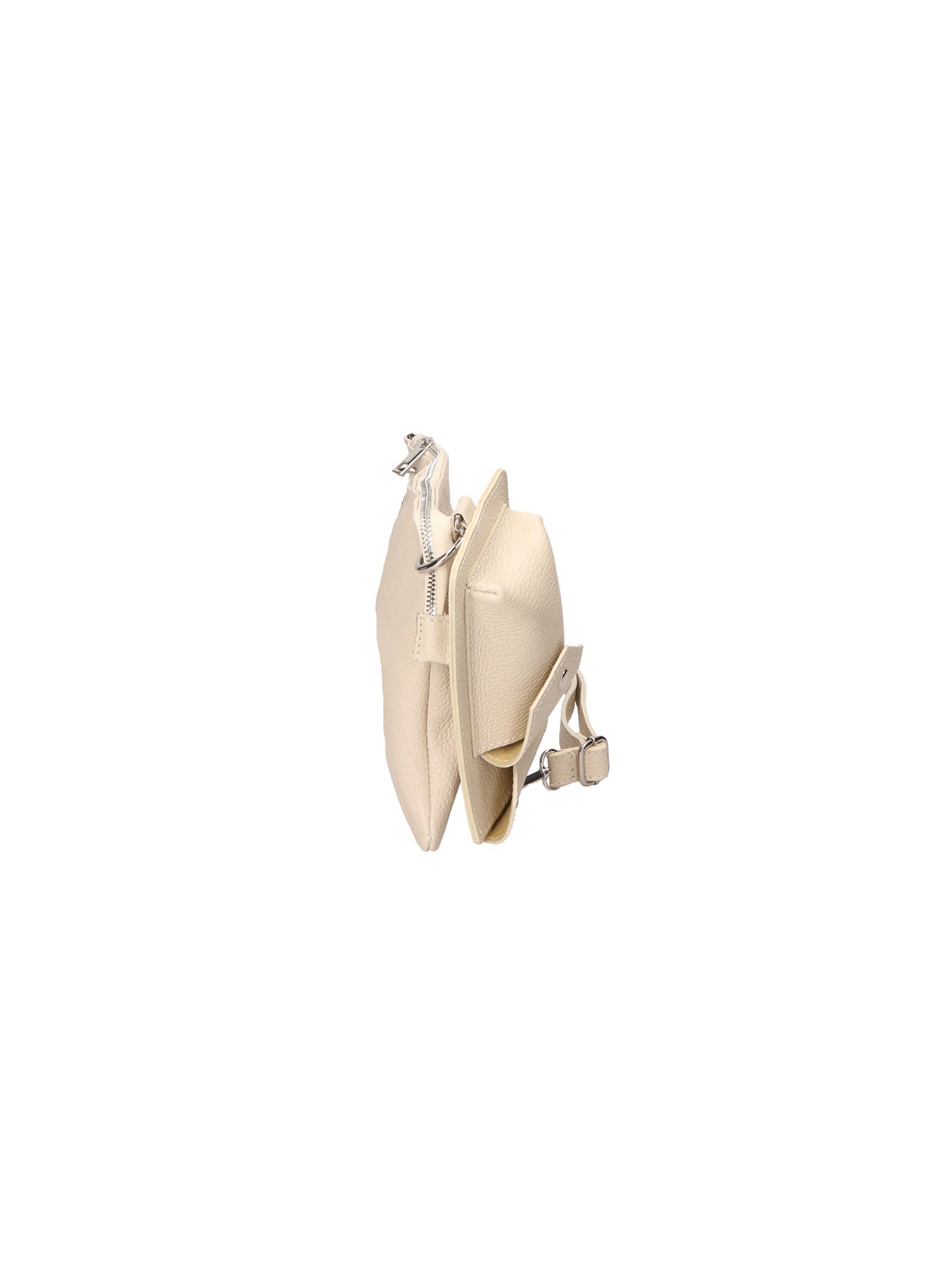 Ifigenia Borsa a tracolla da donna Vera pelle 05932-D37 LATTE MILK Chiara Ferretti