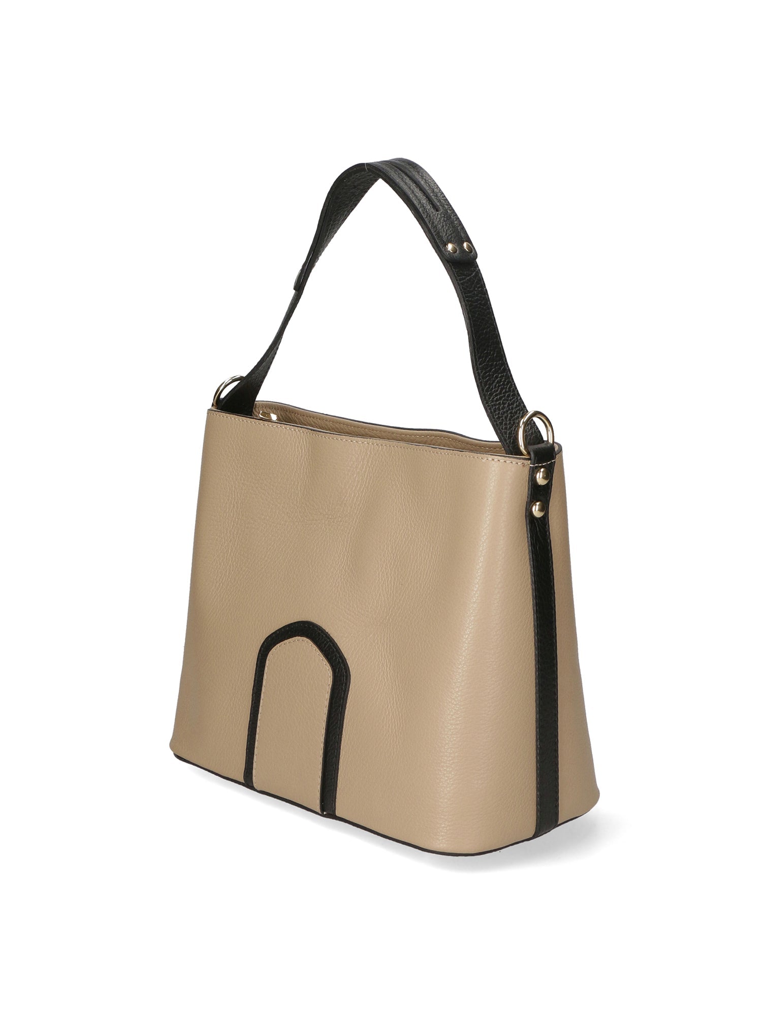 Erica Borsa a mano da donna Vera pelle 80071-TAUPE Chiara Ferretti