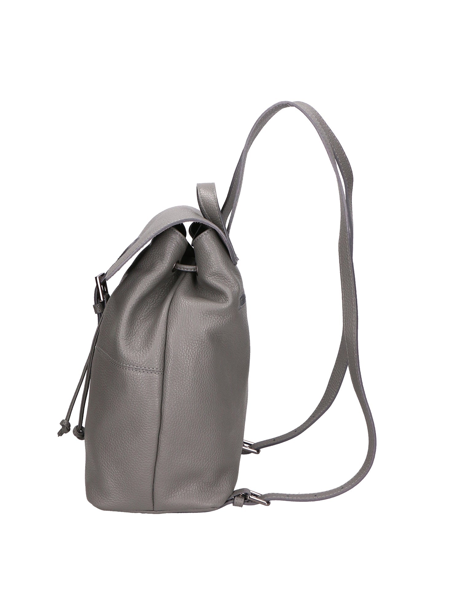 Lorentina 06855-D27 GRIGIO SCURO Zaino da donna in vera pelle DARK GREY Chiara Ferretti